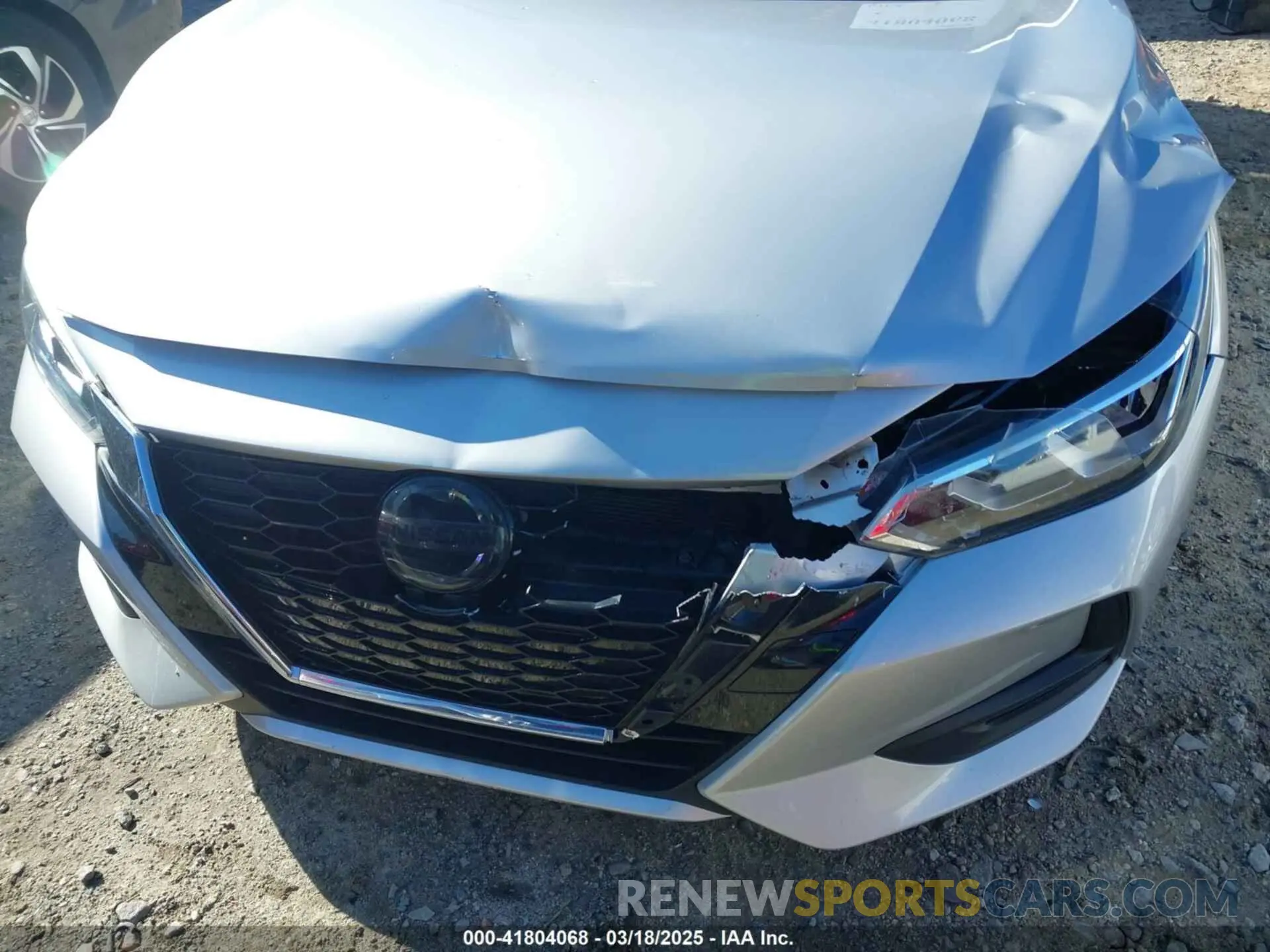 18 fotografías del automóvil dañado 3N1AB8CVXMY314449 NISSAN SENTRA 2021
