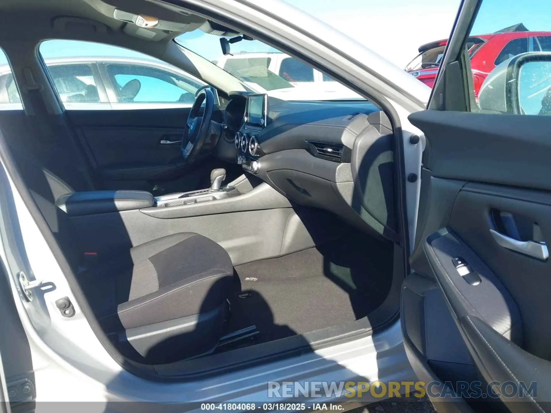 5 fotografías del automóvil dañado 3N1AB8CVXMY314449 NISSAN SENTRA 2021