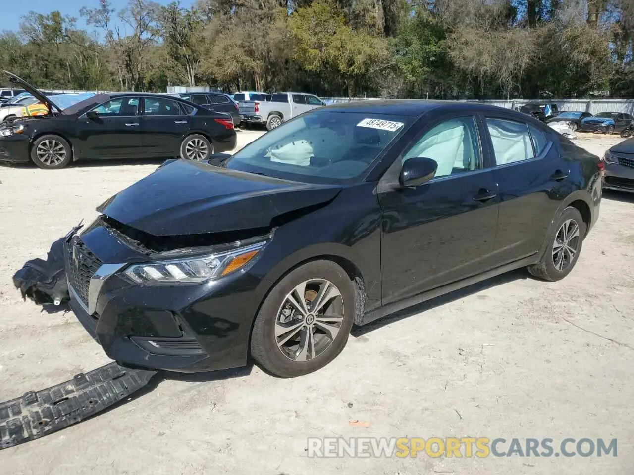 1 fotografías del automóvil dañado 3N1AB8CVXMY320896 NISSAN SENTRA 2021