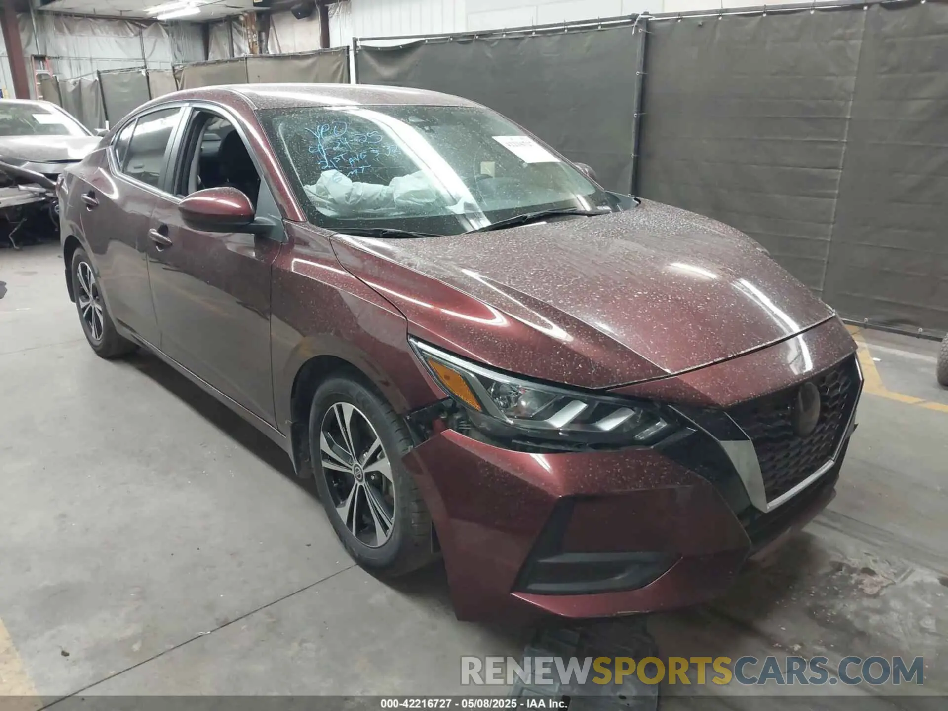 1 fotografías del automóvil dañado 3N1AB8CVXMY325533 NISSAN SENTRA 2021