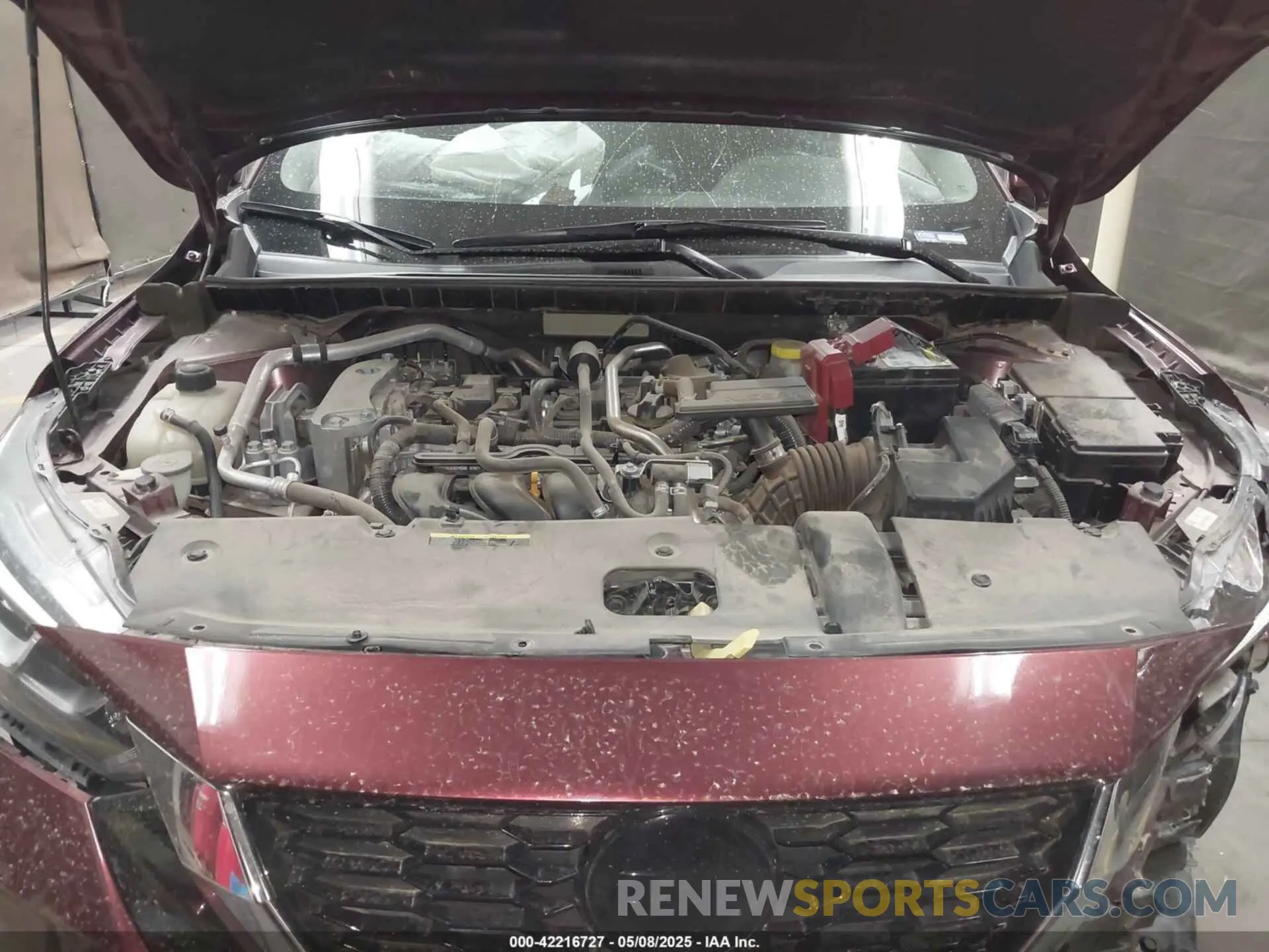 10 fotografías del automóvil dañado 3N1AB8CVXMY325533 NISSAN SENTRA 2021