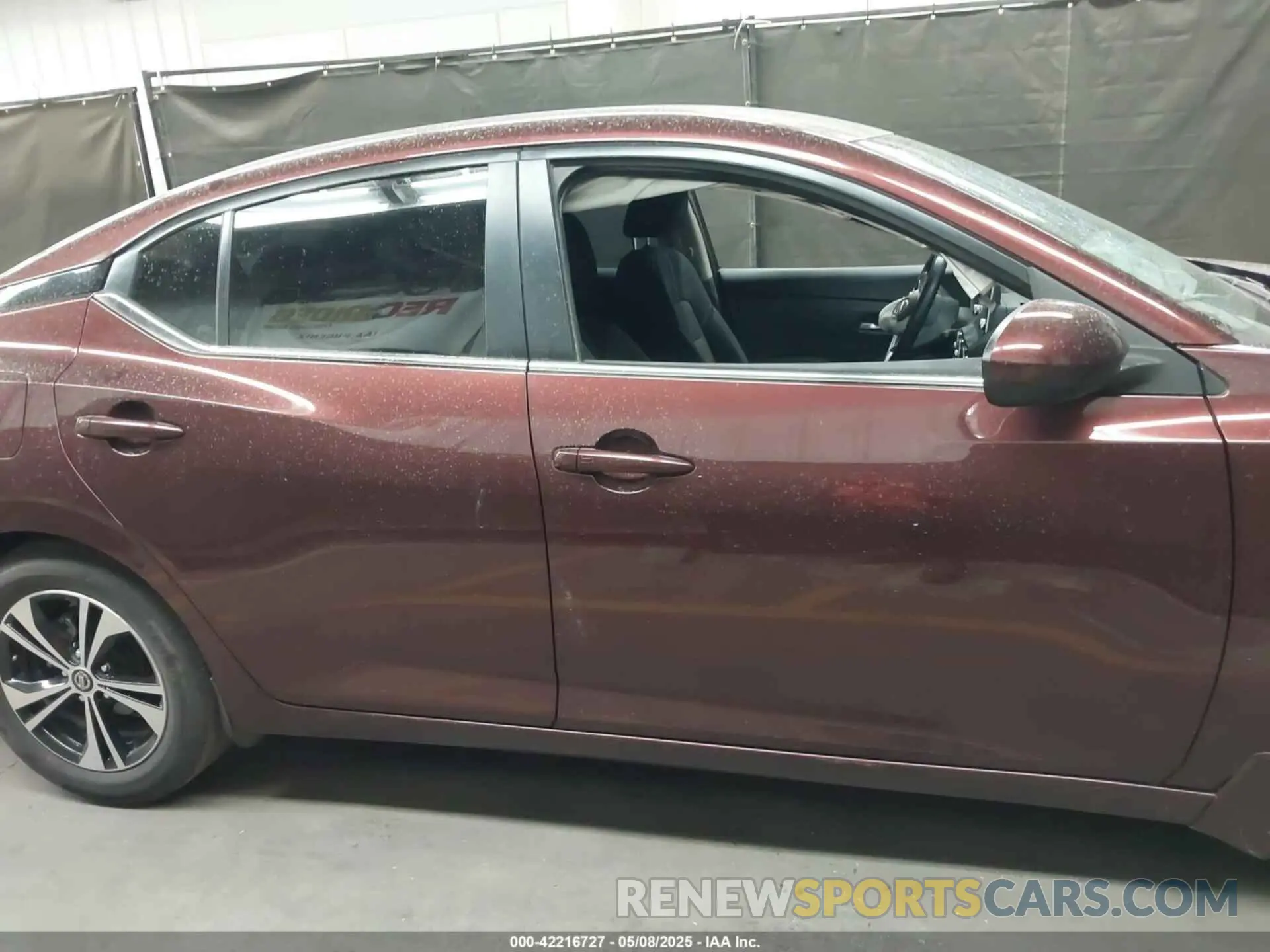 12 fotografías del automóvil dañado 3N1AB8CVXMY325533 NISSAN SENTRA 2021