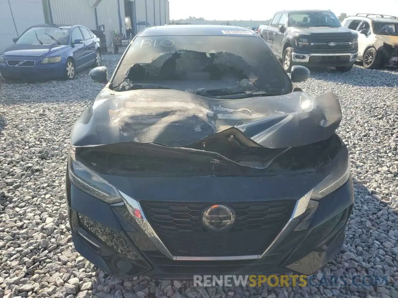 5 fotografías del automóvil dañado 3N1AB8DV0MY209577 NISSAN SENTRA 2021