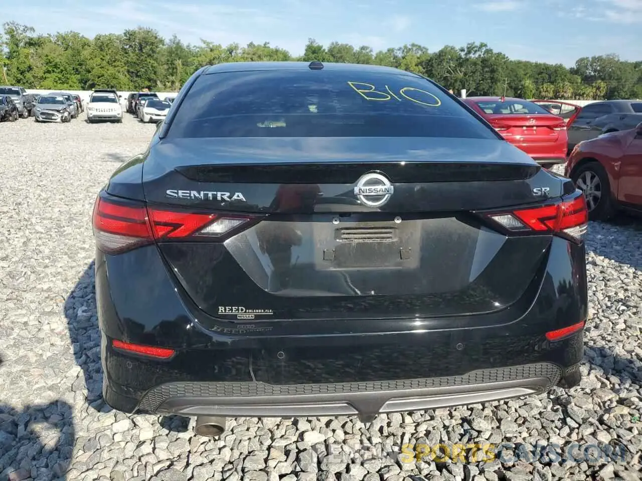 6 fotografías del automóvil dañado 3N1AB8DV0MY209577 NISSAN SENTRA 2021