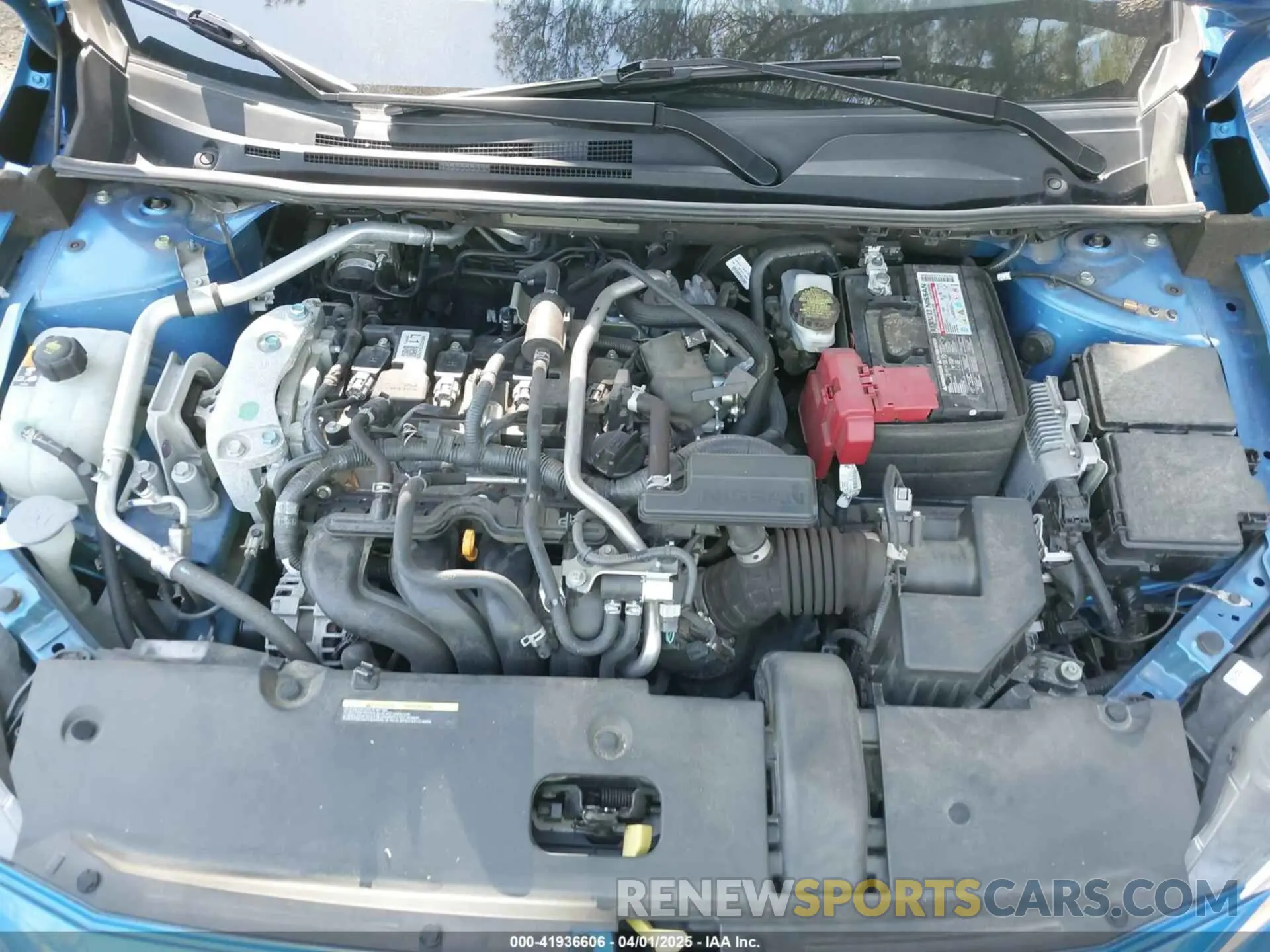 10 fotografías del automóvil dañado 3N1AB8DV0MY212978 NISSAN SENTRA 2021