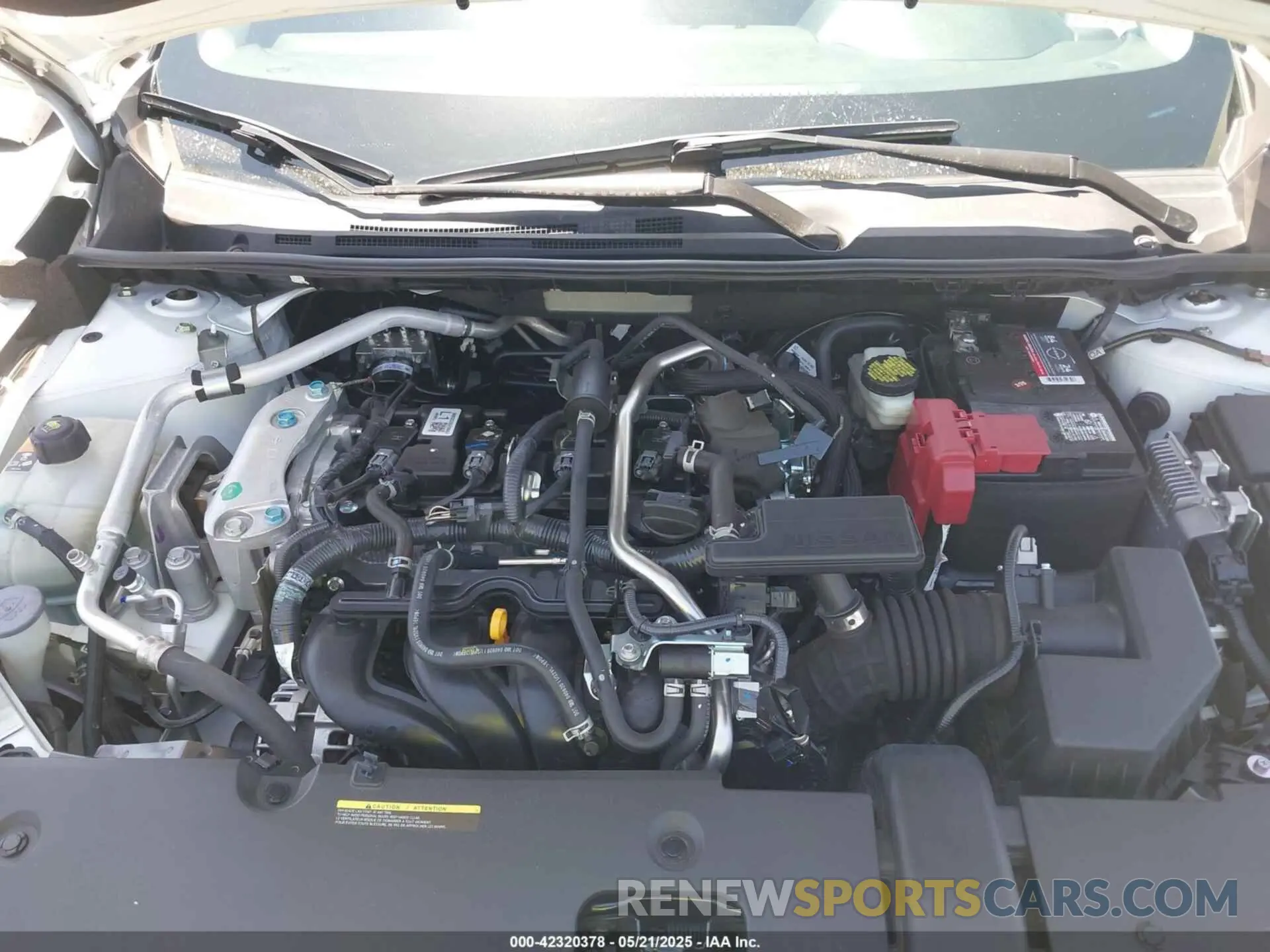 10 fotografías del automóvil dañado 3N1AB8DV0MY245835 NISSAN SENTRA 2021