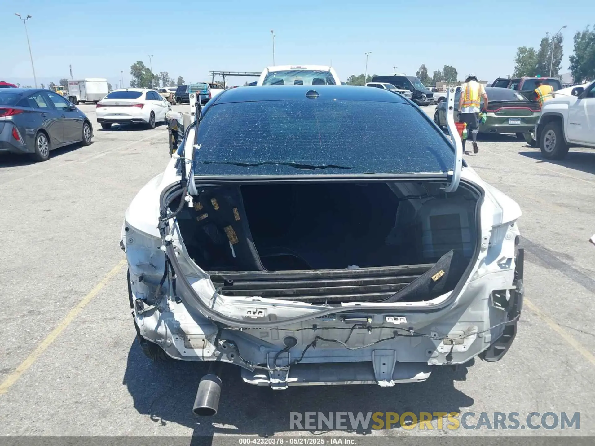 17 fotografías del automóvil dañado 3N1AB8DV0MY245835 NISSAN SENTRA 2021