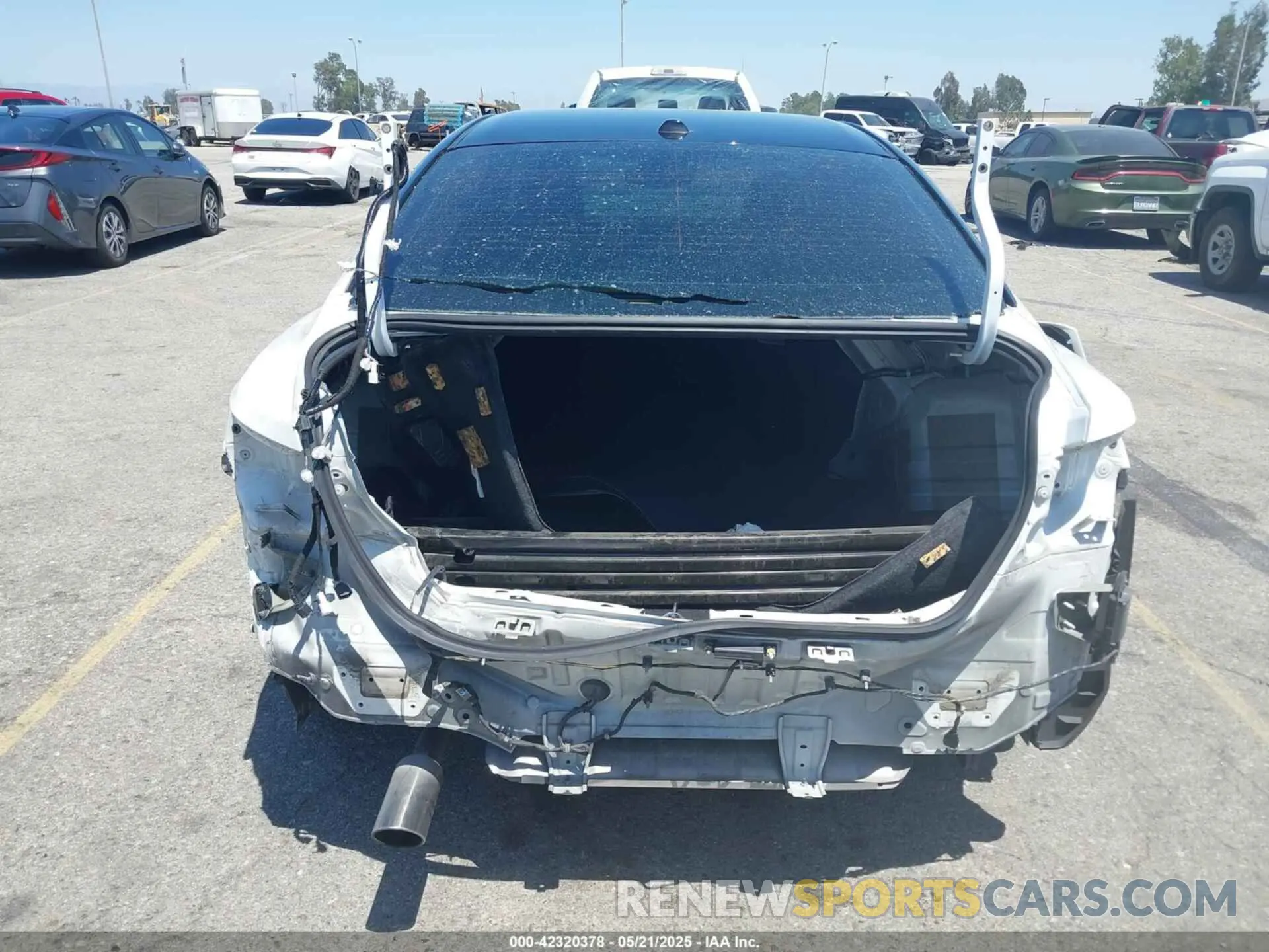 6 fotografías del automóvil dañado 3N1AB8DV0MY245835 NISSAN SENTRA 2021
