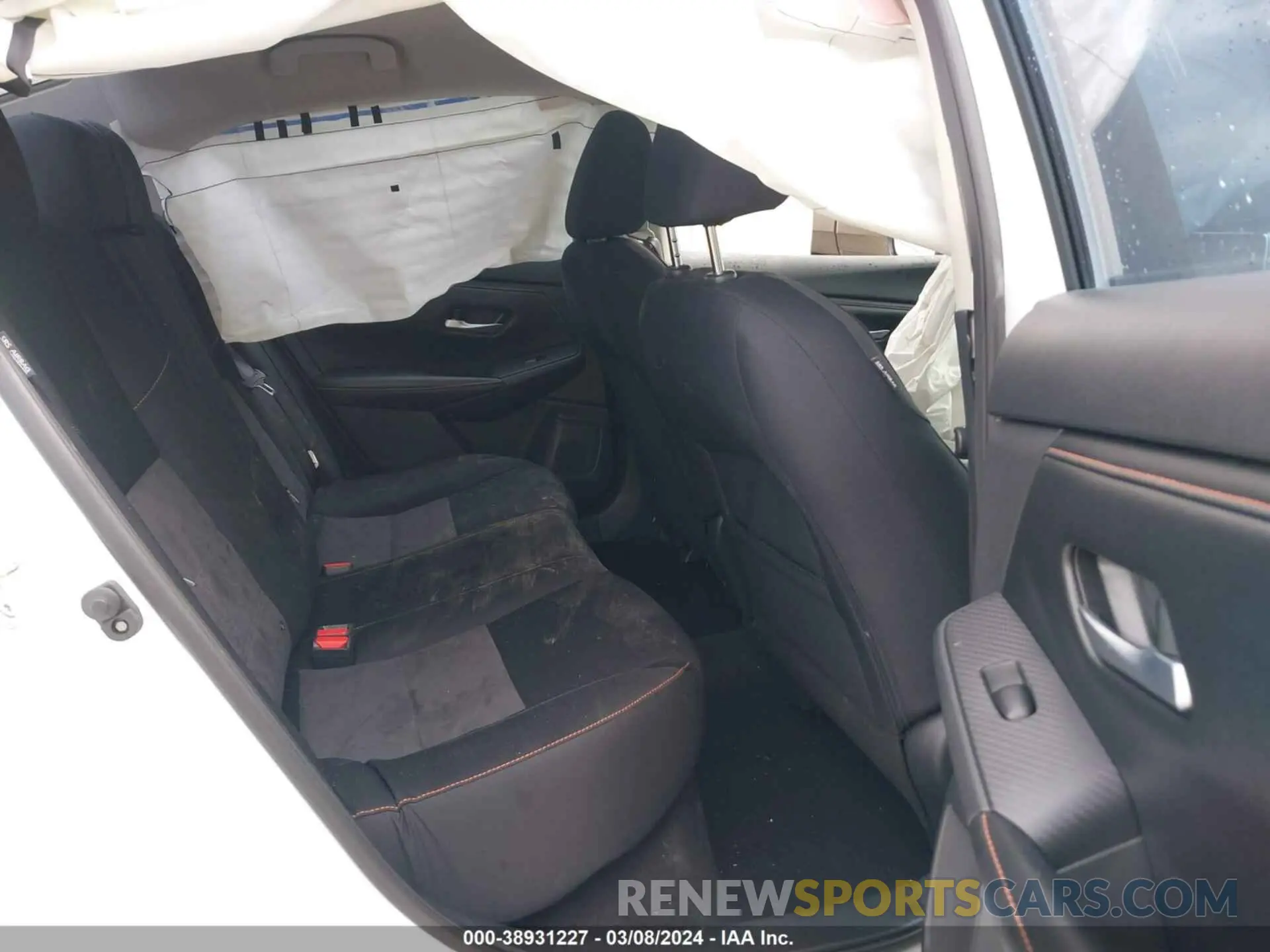 8 fotografías del automóvil dañado 3N1AB8DV0MY246256 NISSAN SENTRA 2021