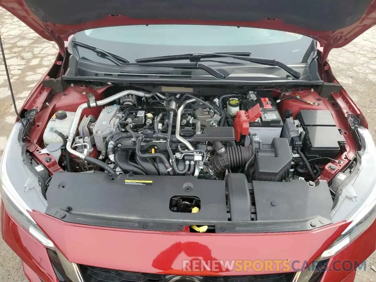 11 fotografías del automóvil dañado 3N1AB8DV0MY265907 NISSAN SENTRA 2021