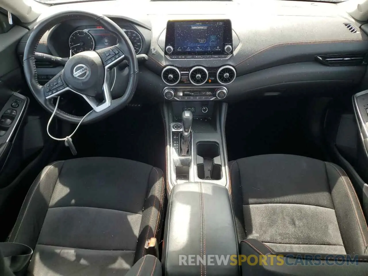 8 fotografías del automóvil dañado 3N1AB8DV0MY288944 NISSAN SENTRA 2021
