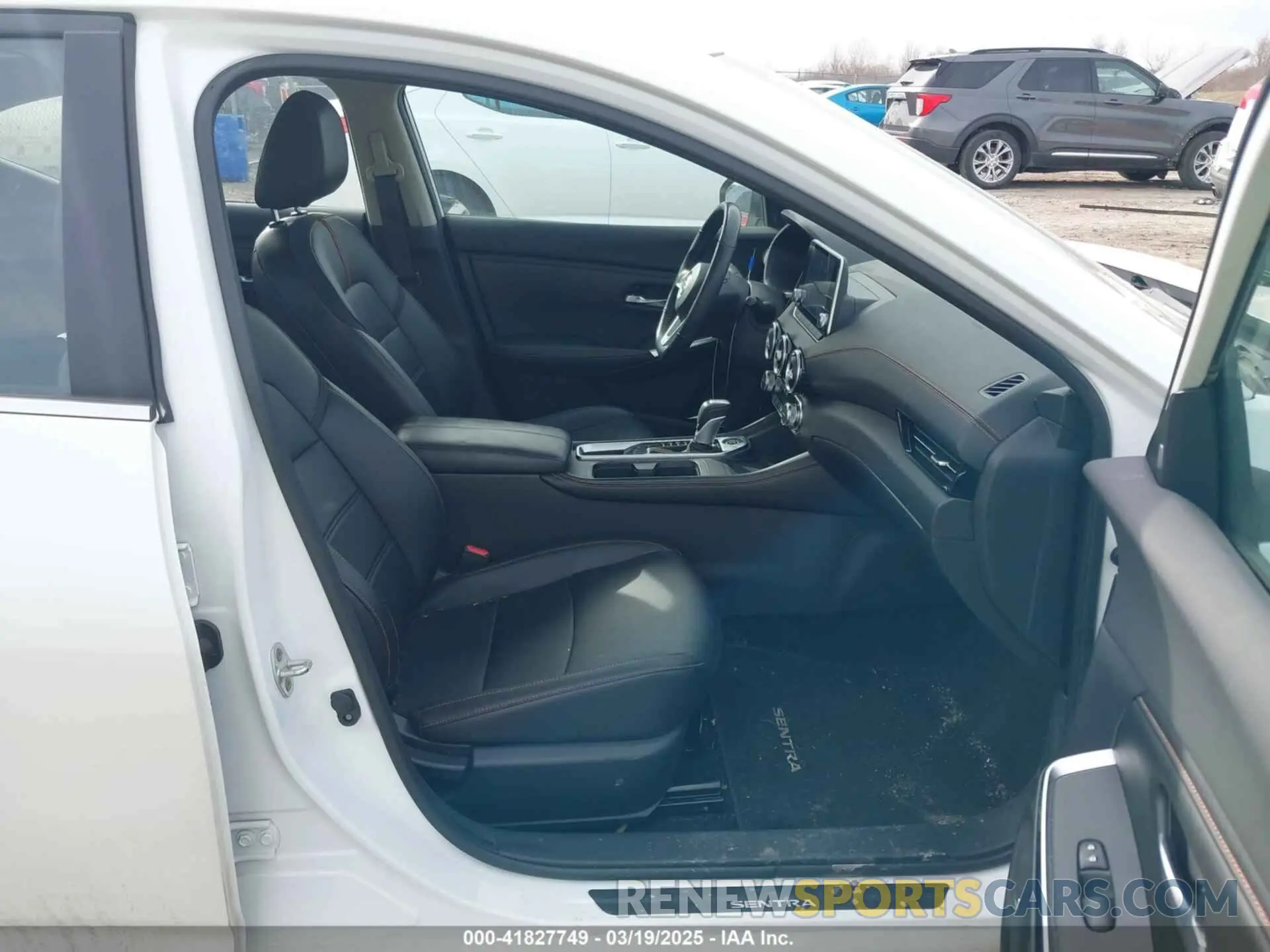 5 fotografías del automóvil dañado 3N1AB8DV0MY305161 NISSAN SENTRA 2021