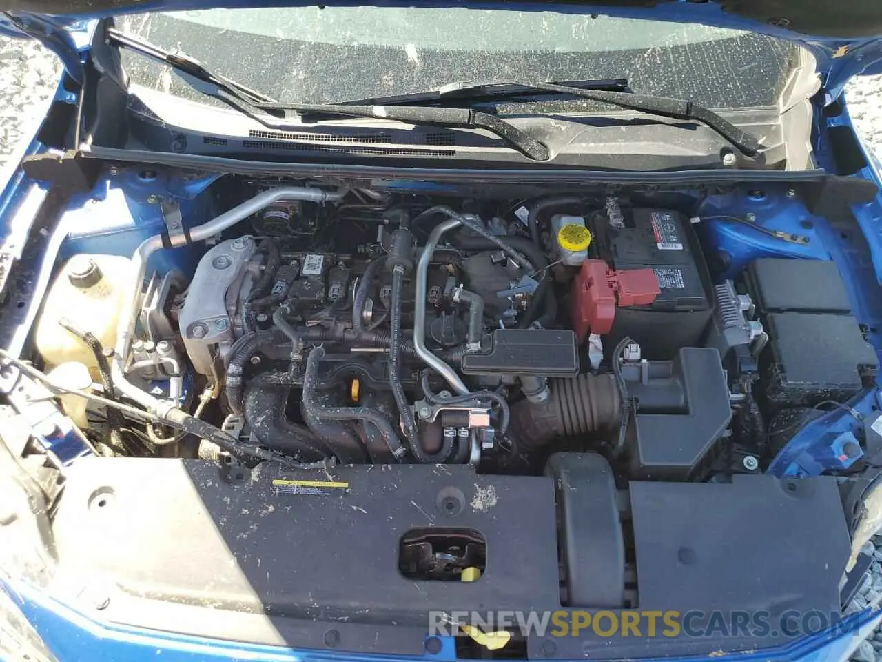 13 fotografías del automóvil dañado 3N1AB8DV0MY318914 NISSAN SENTRA 2021