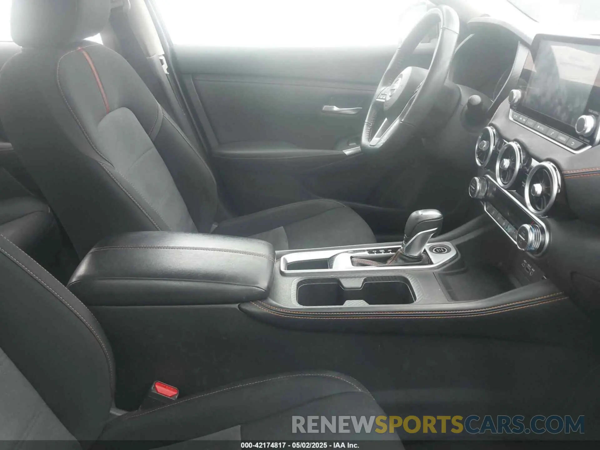 5 fotografías del automóvil dañado 3N1AB8DV0MY330660 NISSAN SENTRA 2021