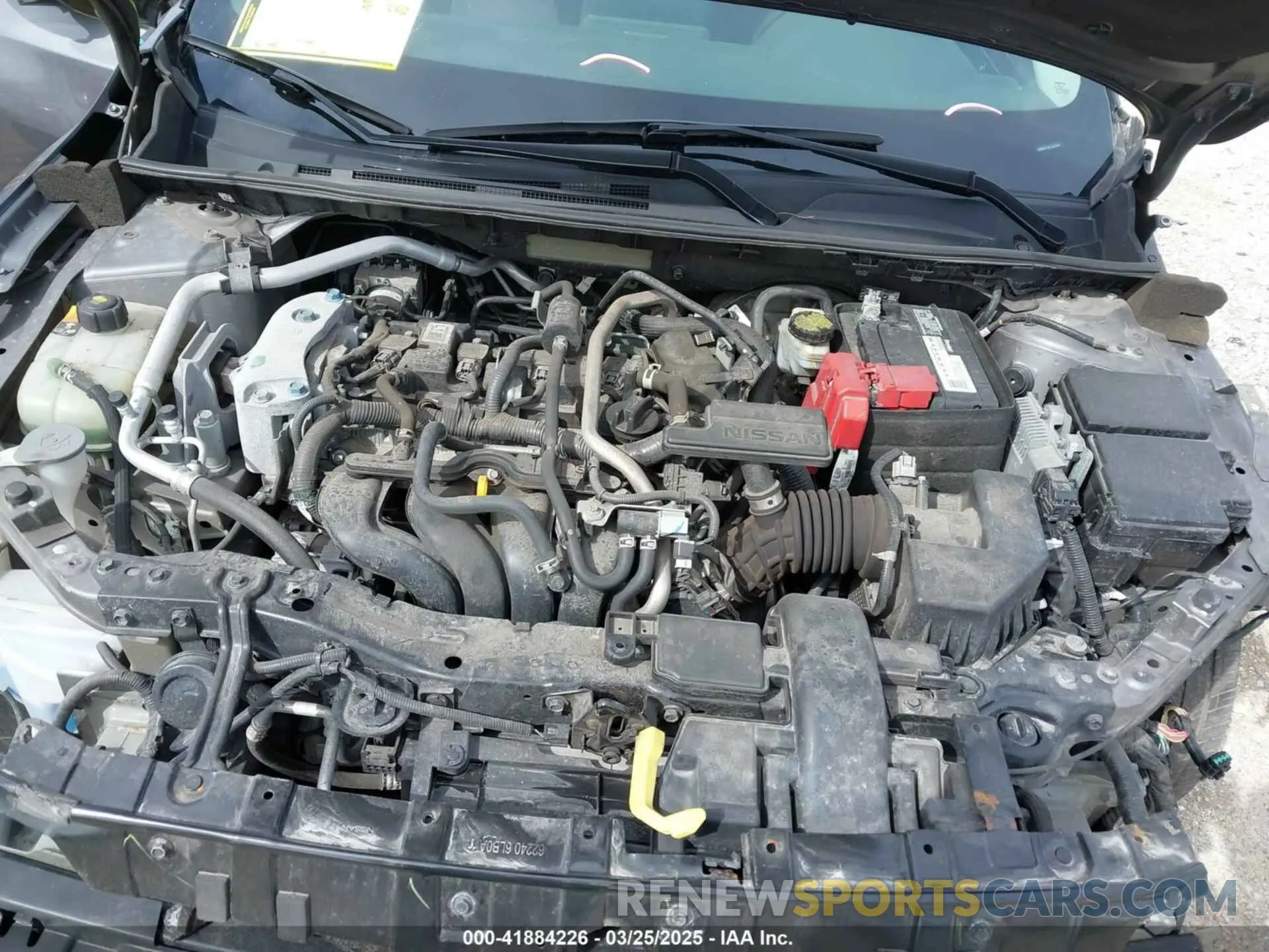 10 fotografías del automóvil dañado 3N1AB8DV1MY205098 NISSAN SENTRA 2021