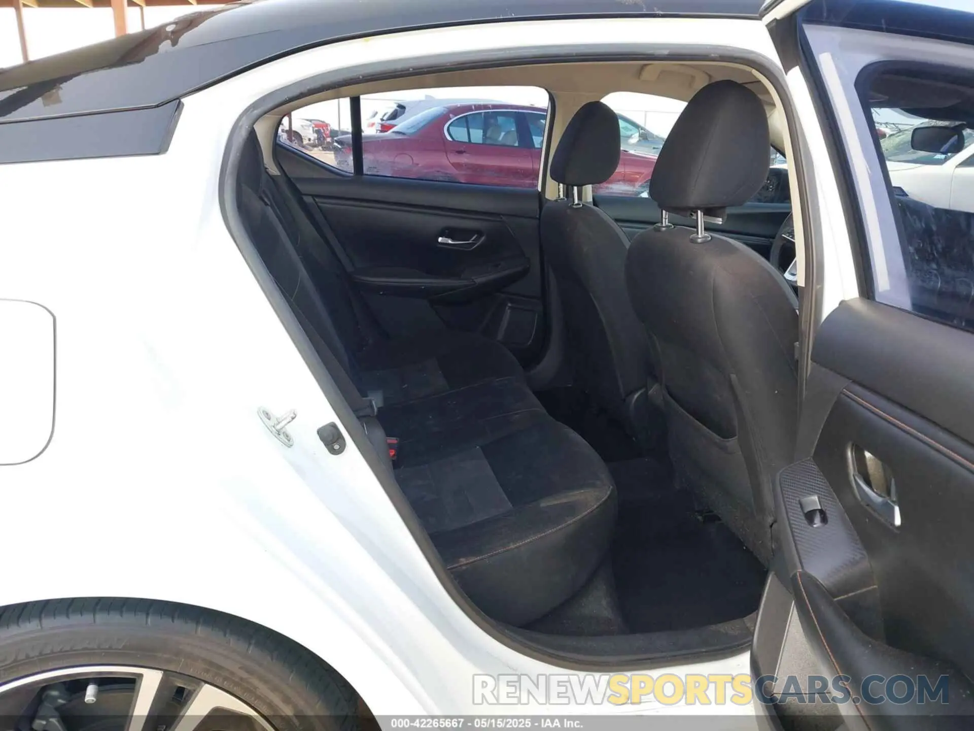 8 fotografías del automóvil dañado 3N1AB8DV1MY210883 NISSAN SENTRA 2021
