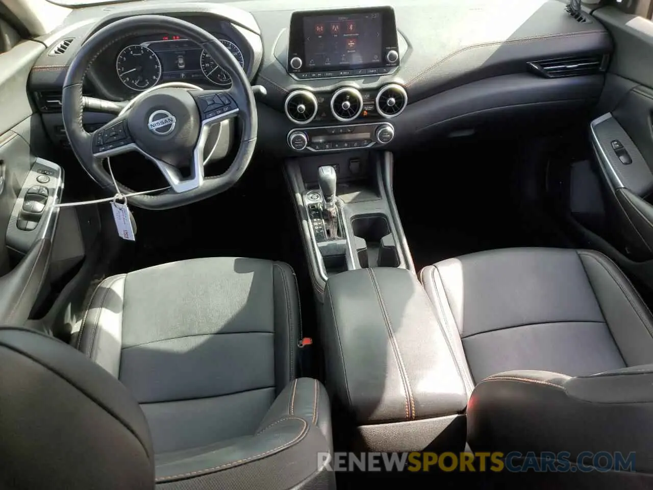 8 fotografías del automóvil dañado 3N1AB8DV1MY244788 NISSAN SENTRA 2021