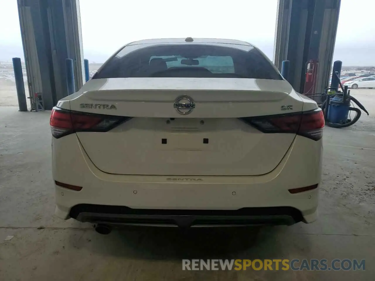 6 fotografías del automóvil dañado 3N1AB8DV1MY285888 NISSAN SENTRA 2021