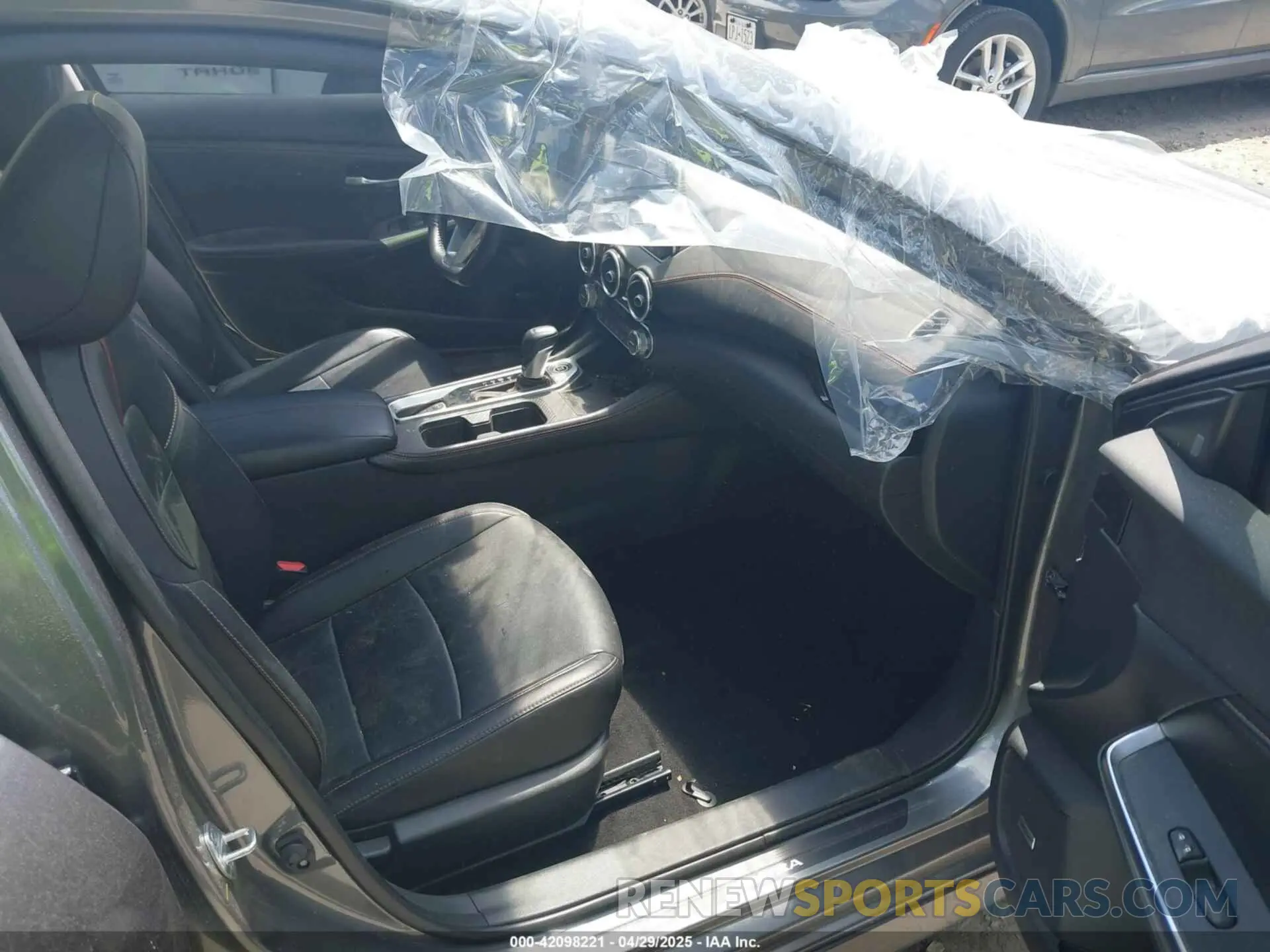 5 fotografías del automóvil dañado 3N1AB8DV2MY297984 NISSAN SENTRA 2021
