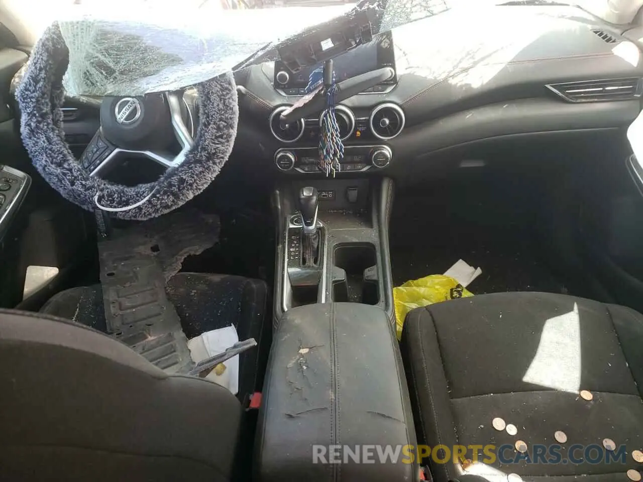 8 fotografías del automóvil dañado 3N1AB8DV3MY227491 NISSAN SENTRA 2021
