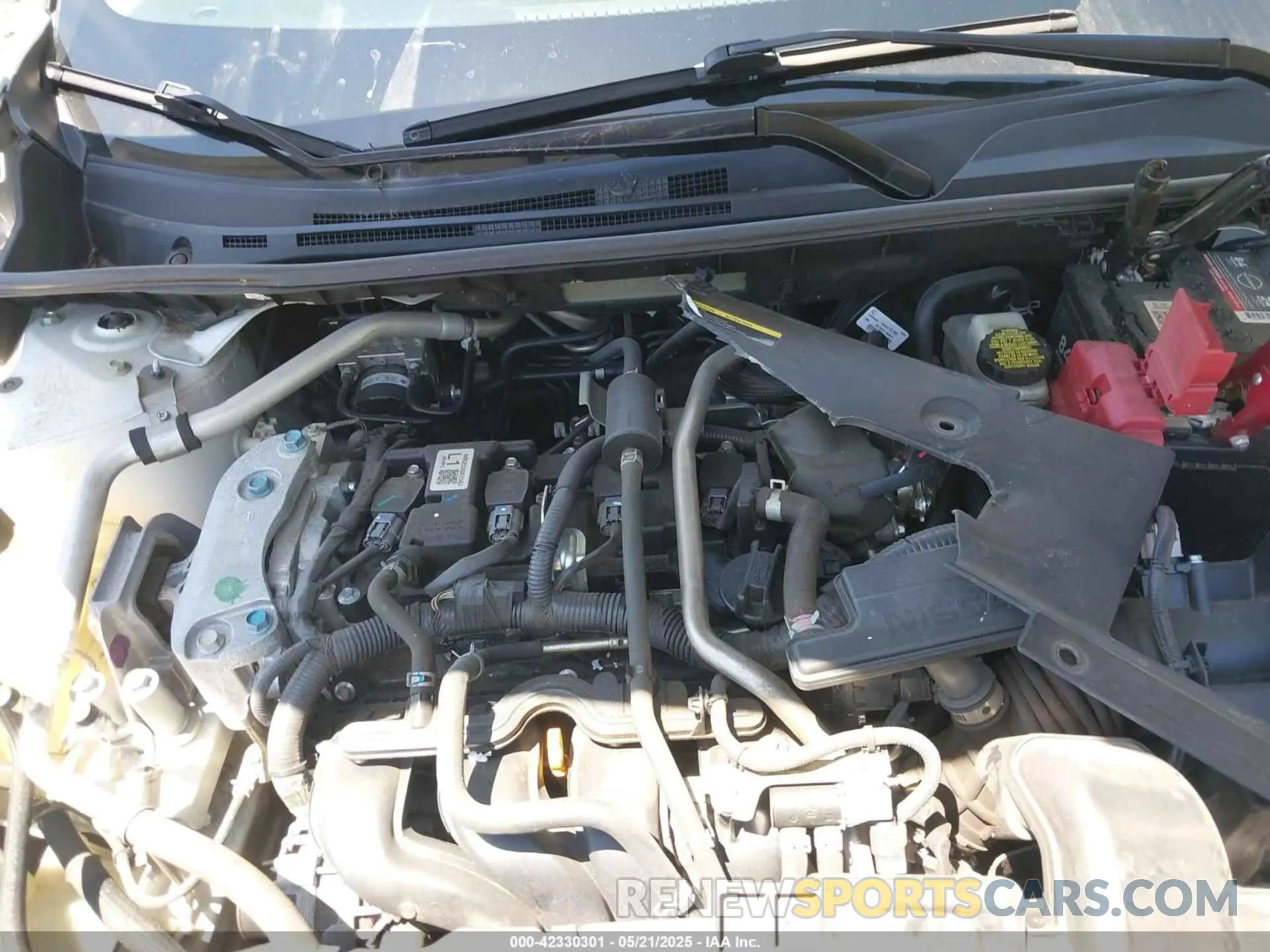 10 fotografías del automóvil dañado 3N1AB8DV3MY250561 NISSAN SENTRA 2021