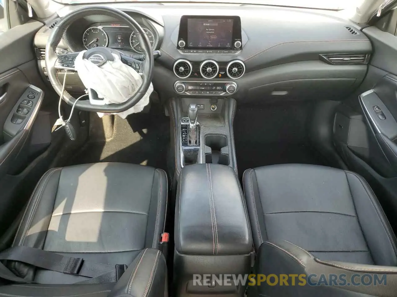 8 fotografías del automóvil dañado 3N1AB8DV4MY231078 NISSAN SENTRA 2021