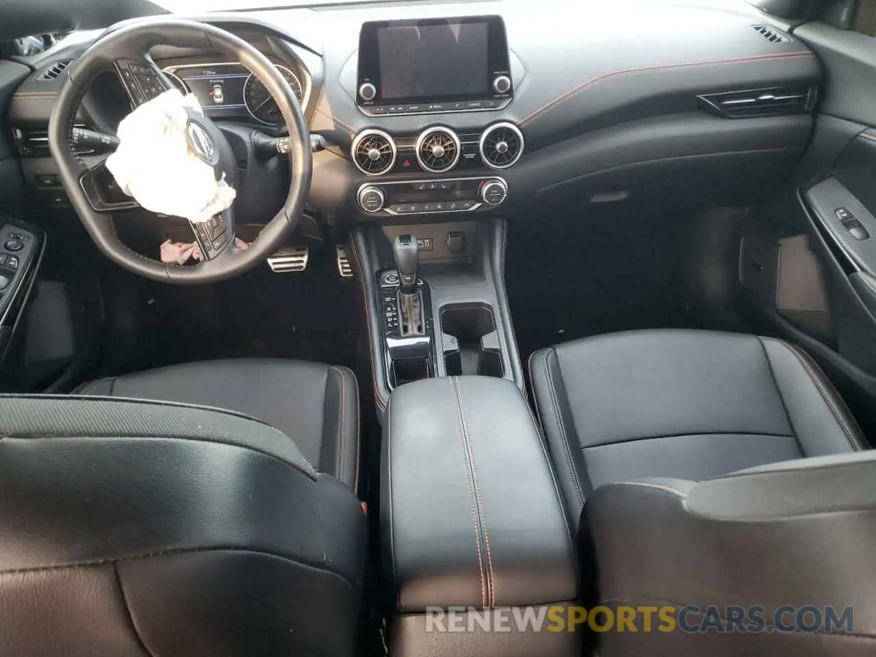 8 fotografías del automóvil dañado 3N1AB8DV4MY241416 NISSAN SENTRA 2021