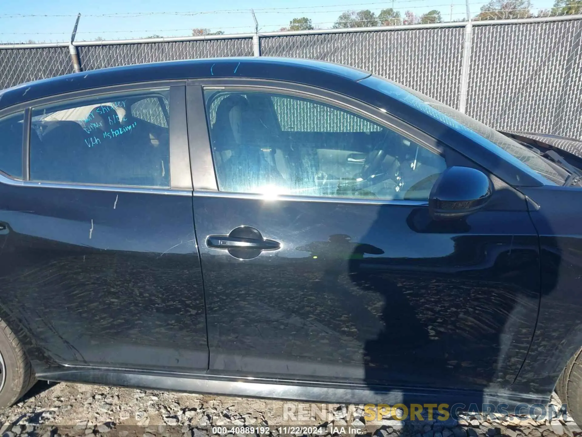 14 fotografías del automóvil dañado 3N1AB8DV4MY331763 NISSAN SENTRA 2021