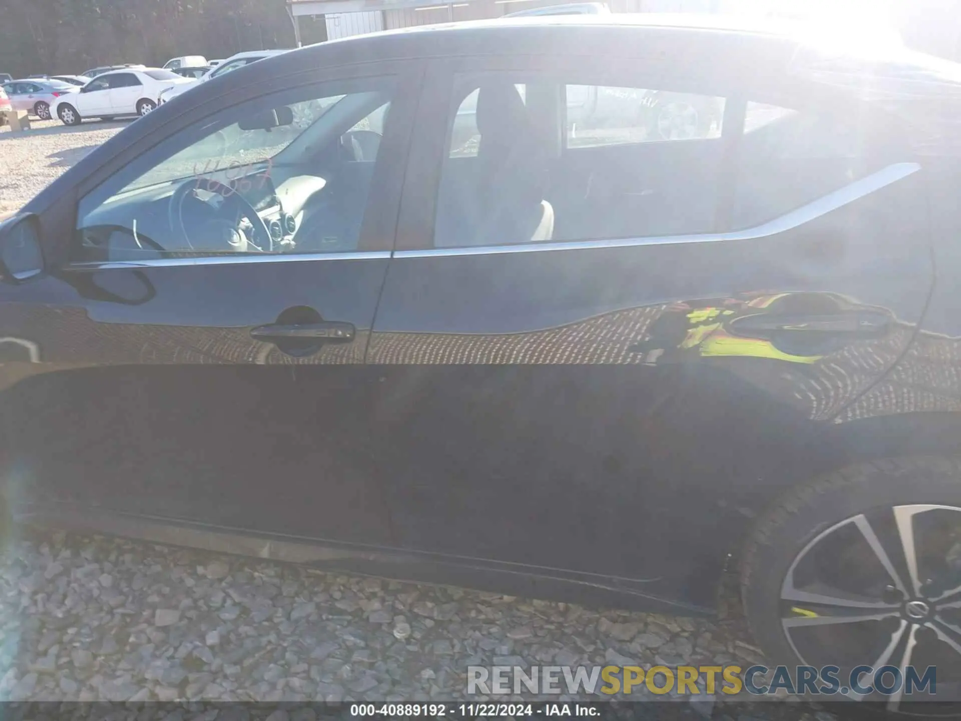 15 fotografías del automóvil dañado 3N1AB8DV4MY331763 NISSAN SENTRA 2021