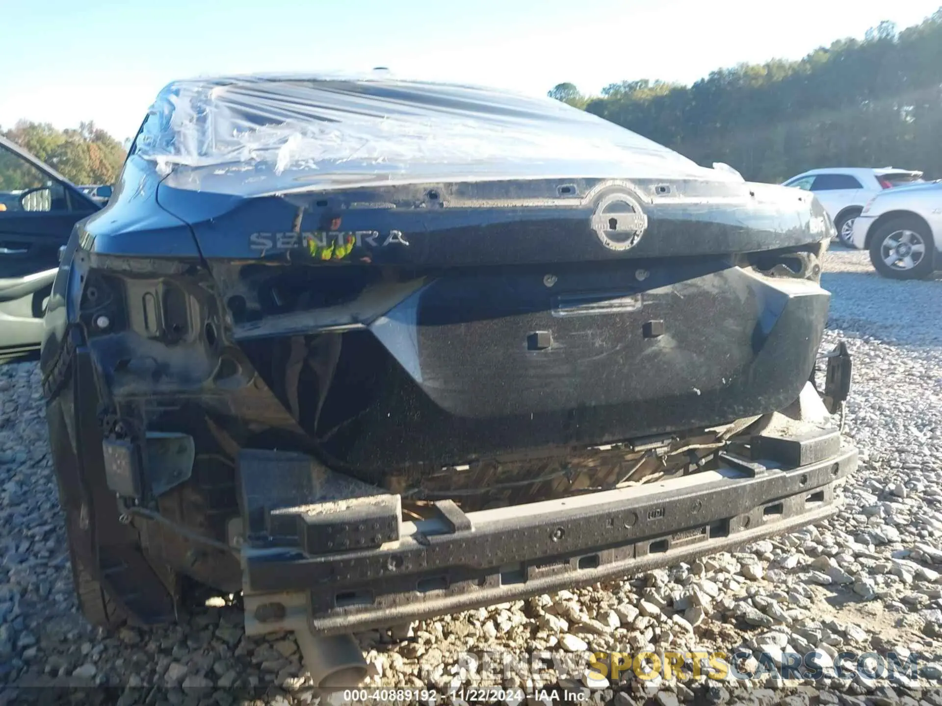 6 fotografías del automóvil dañado 3N1AB8DV4MY331763 NISSAN SENTRA 2021