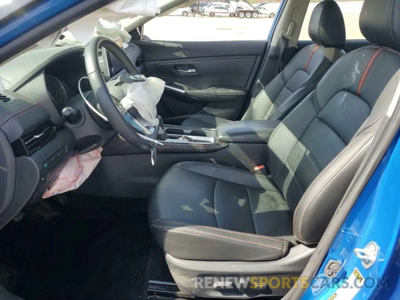 7 fotografías del automóvil dañado 3N1AB8DV5MY205735 NISSAN SENTRA 2021