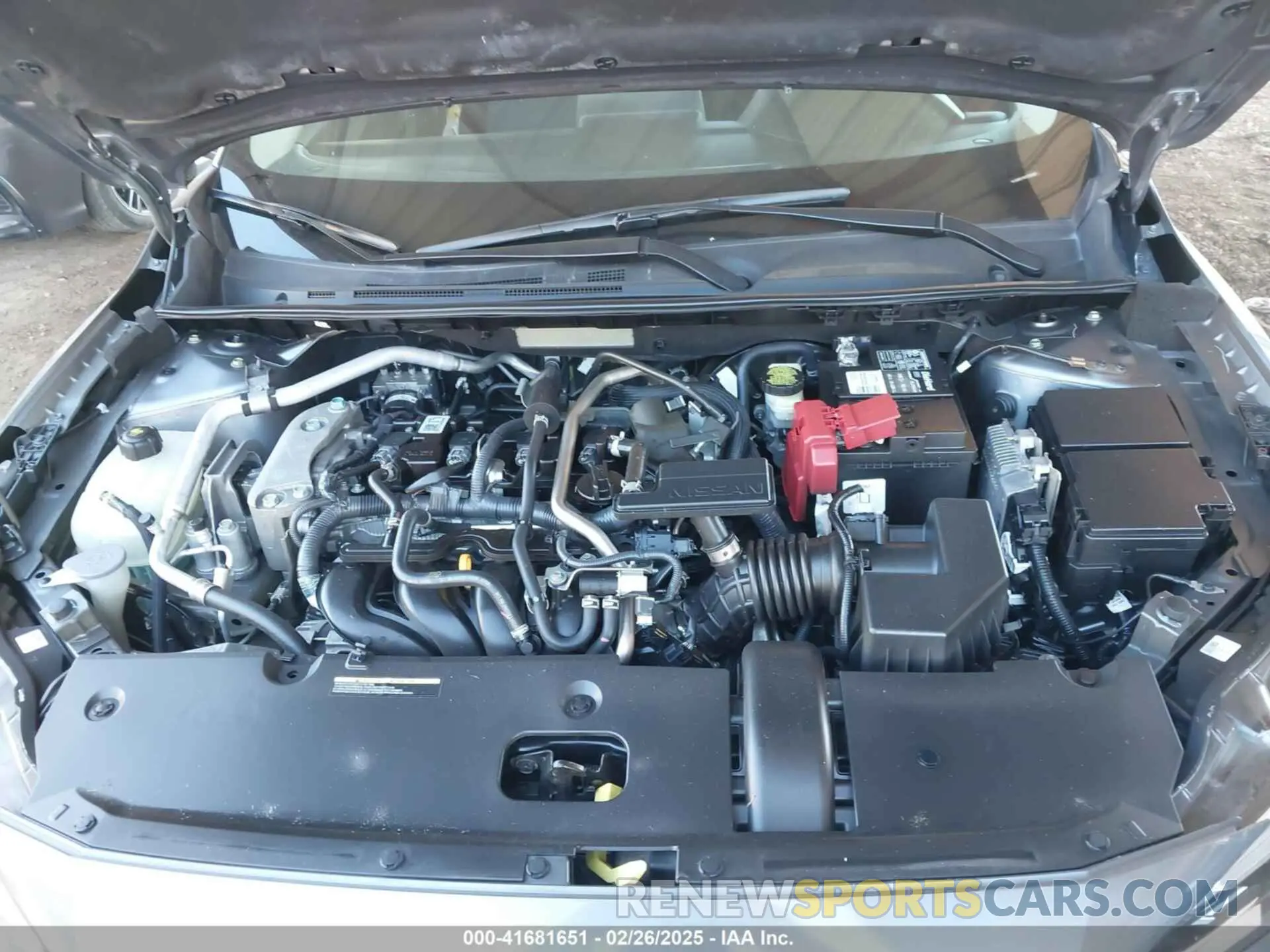 10 fotografías del automóvil dañado 3N1AB8DV5MY208926 NISSAN SENTRA 2021