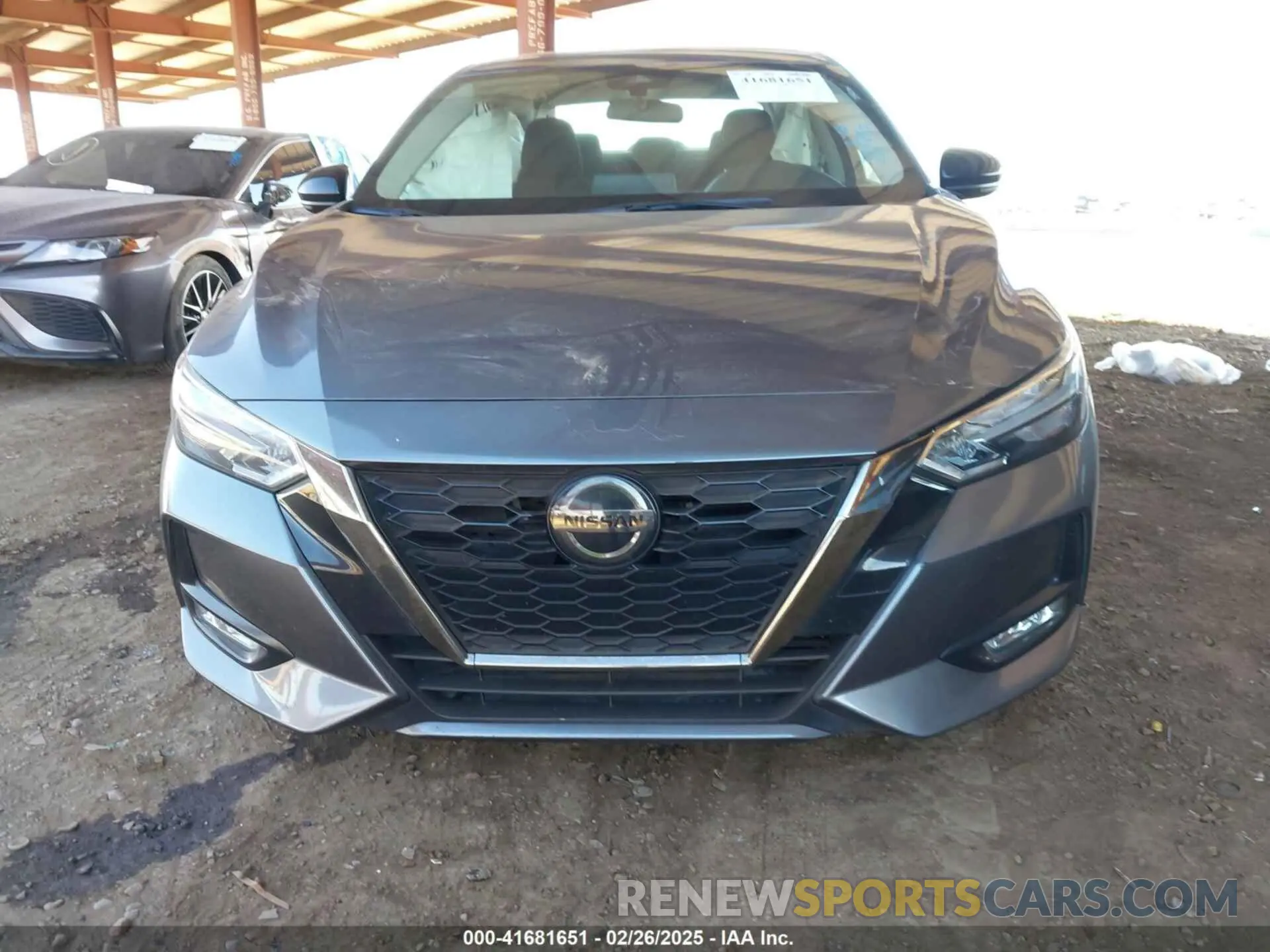 12 fotografías del automóvil dañado 3N1AB8DV5MY208926 NISSAN SENTRA 2021