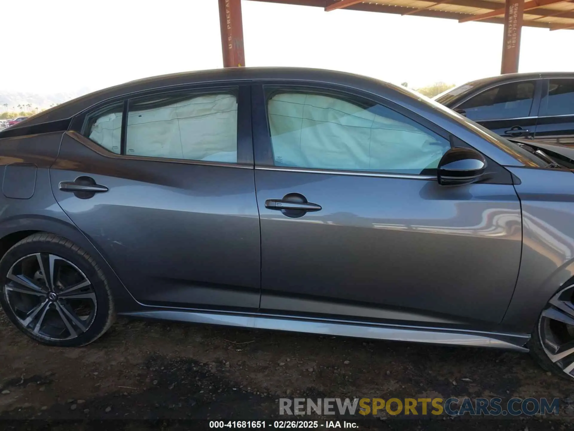 13 fotografías del automóvil dañado 3N1AB8DV5MY208926 NISSAN SENTRA 2021