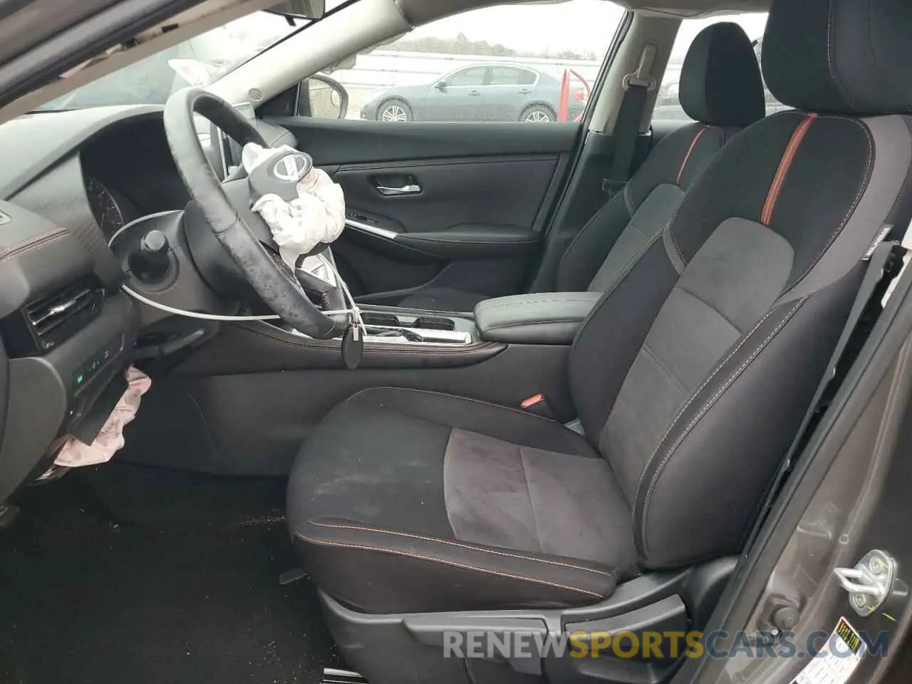 7 fotografías del automóvil dañado 3N1AB8DV5MY285974 NISSAN SENTRA 2021