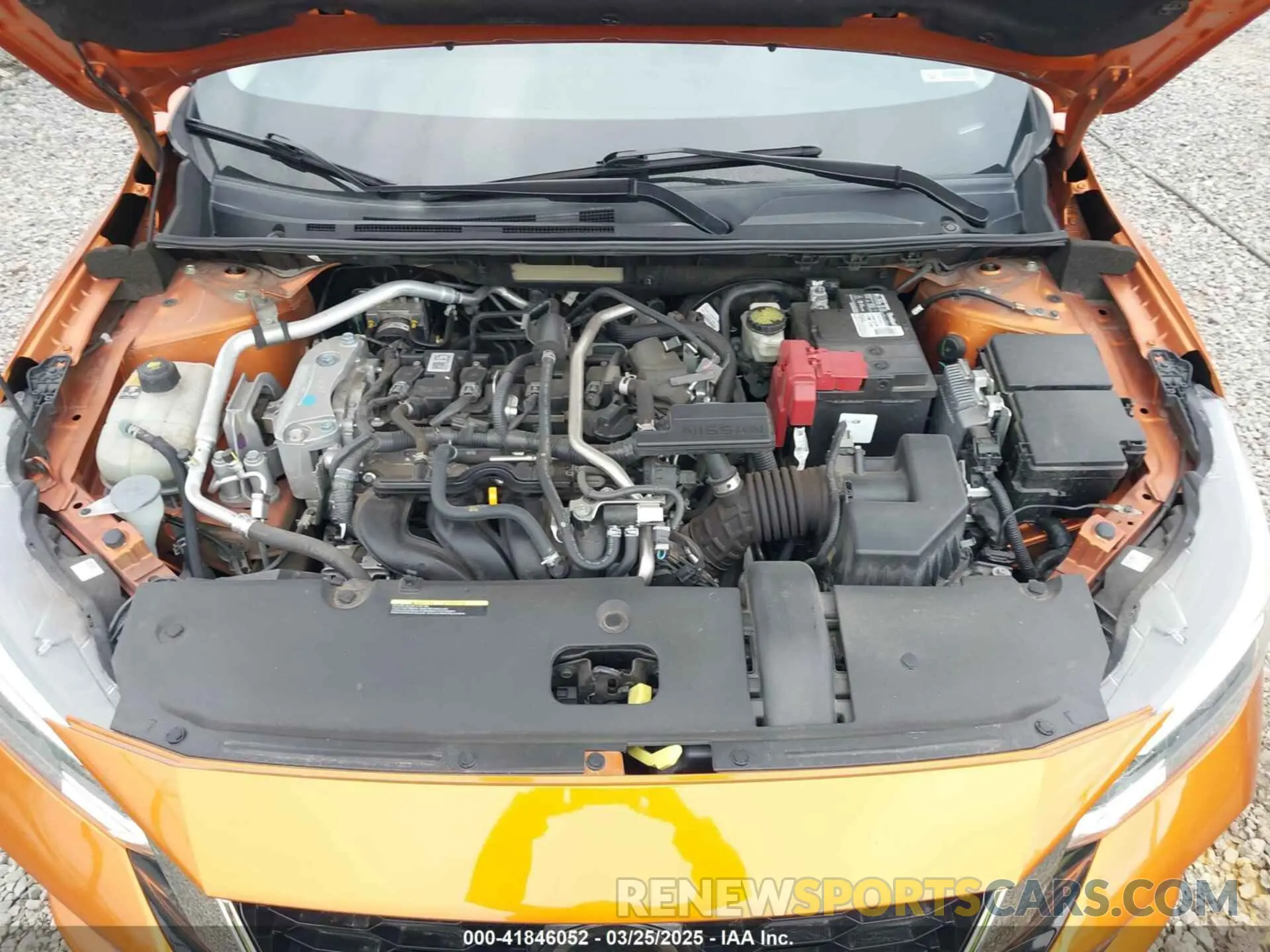 10 fotografías del automóvil dañado 3N1AB8DV5MY288065 NISSAN SENTRA 2021