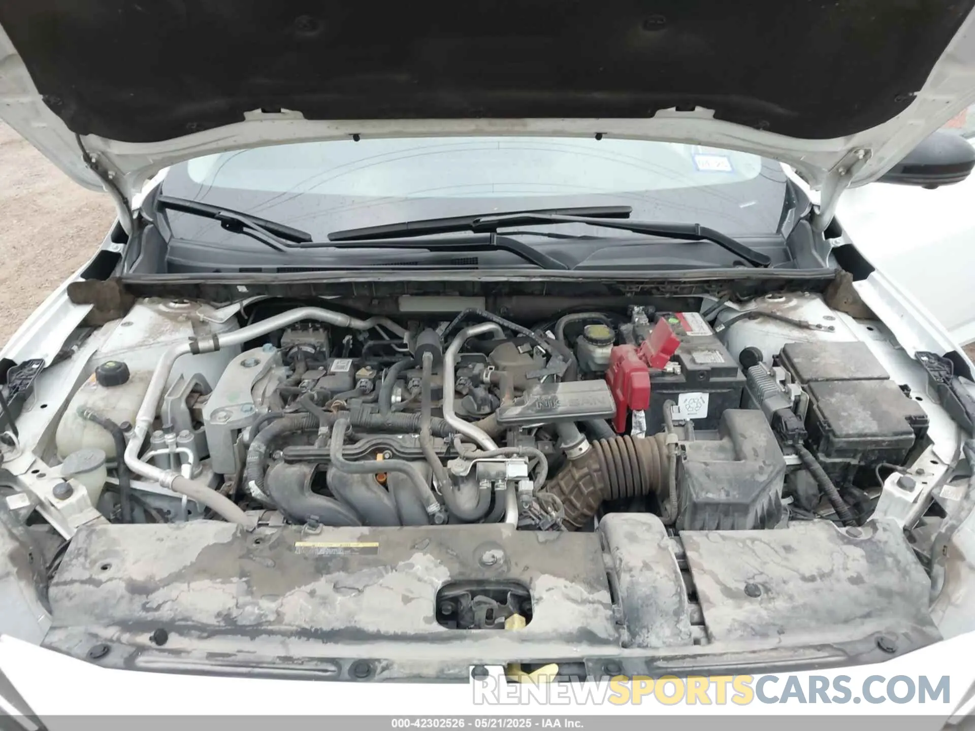10 fotografías del automóvil dañado 3N1AB8DV6MY244446 NISSAN SENTRA 2021