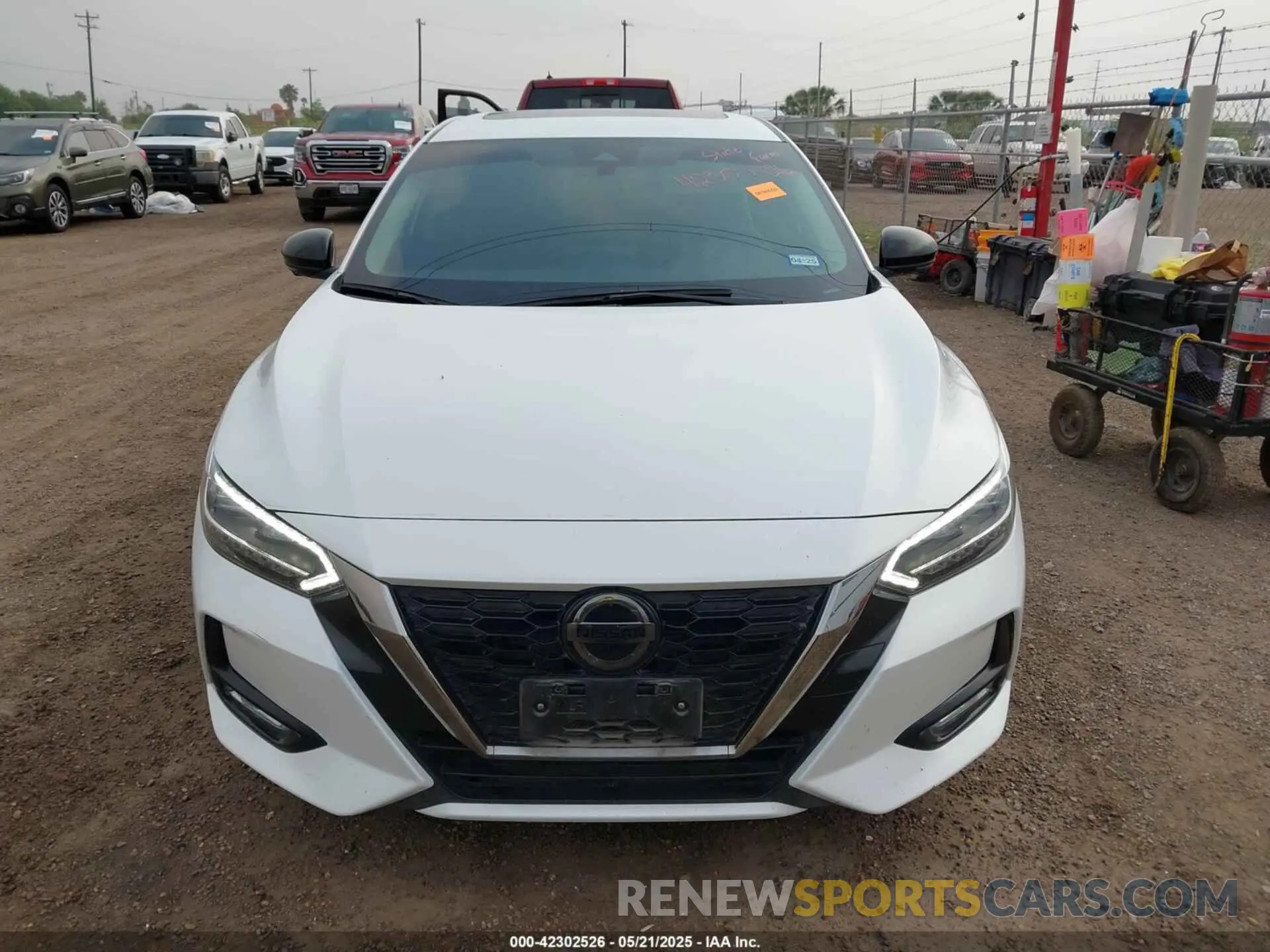 13 fotografías del automóvil dañado 3N1AB8DV6MY244446 NISSAN SENTRA 2021