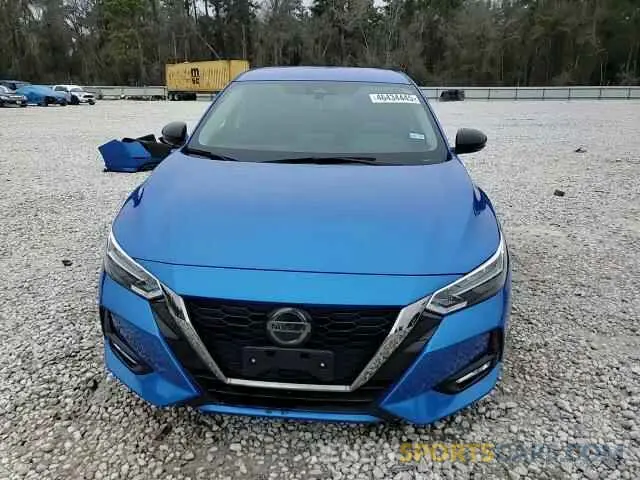 14 fotografías del automóvil dañado 3N1AB8DV6MY256788 NISSAN SENTRA 2021