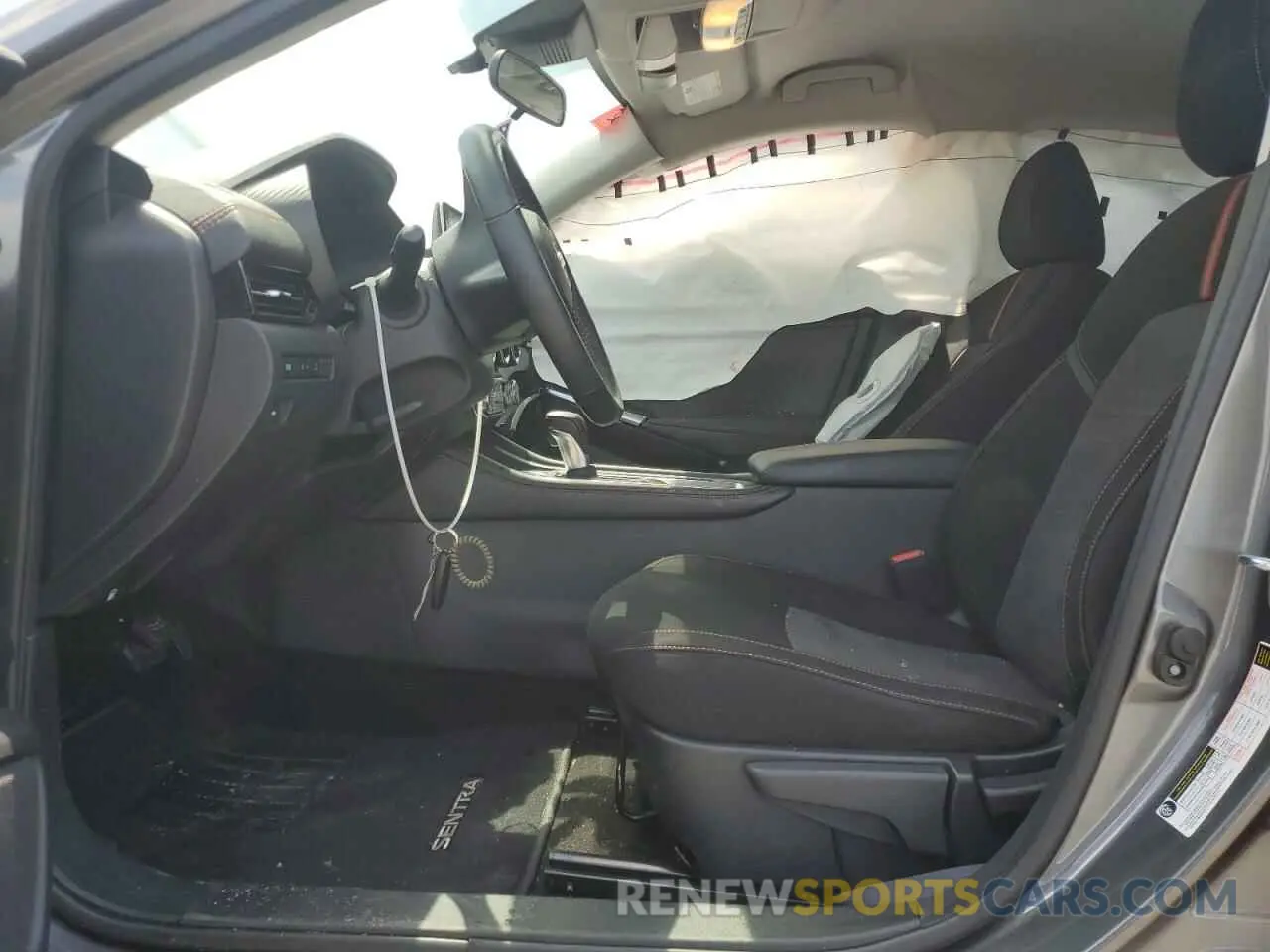 7 fotografías del automóvil dañado 3N1AB8DV6MY290715 NISSAN SENTRA 2021