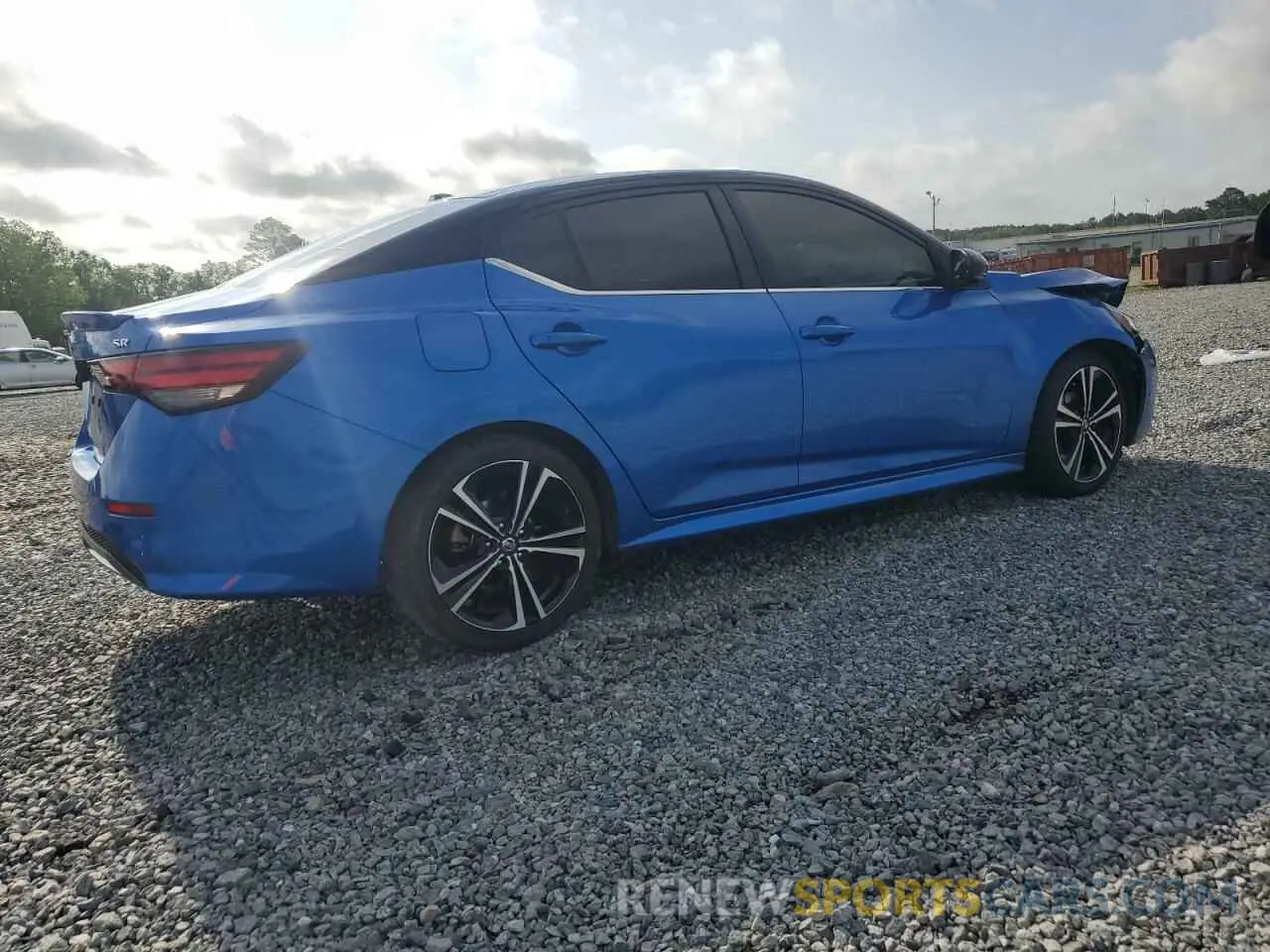 3 fotografías del automóvil dañado 3N1AB8DV7MY207874 NISSAN SENTRA 2021