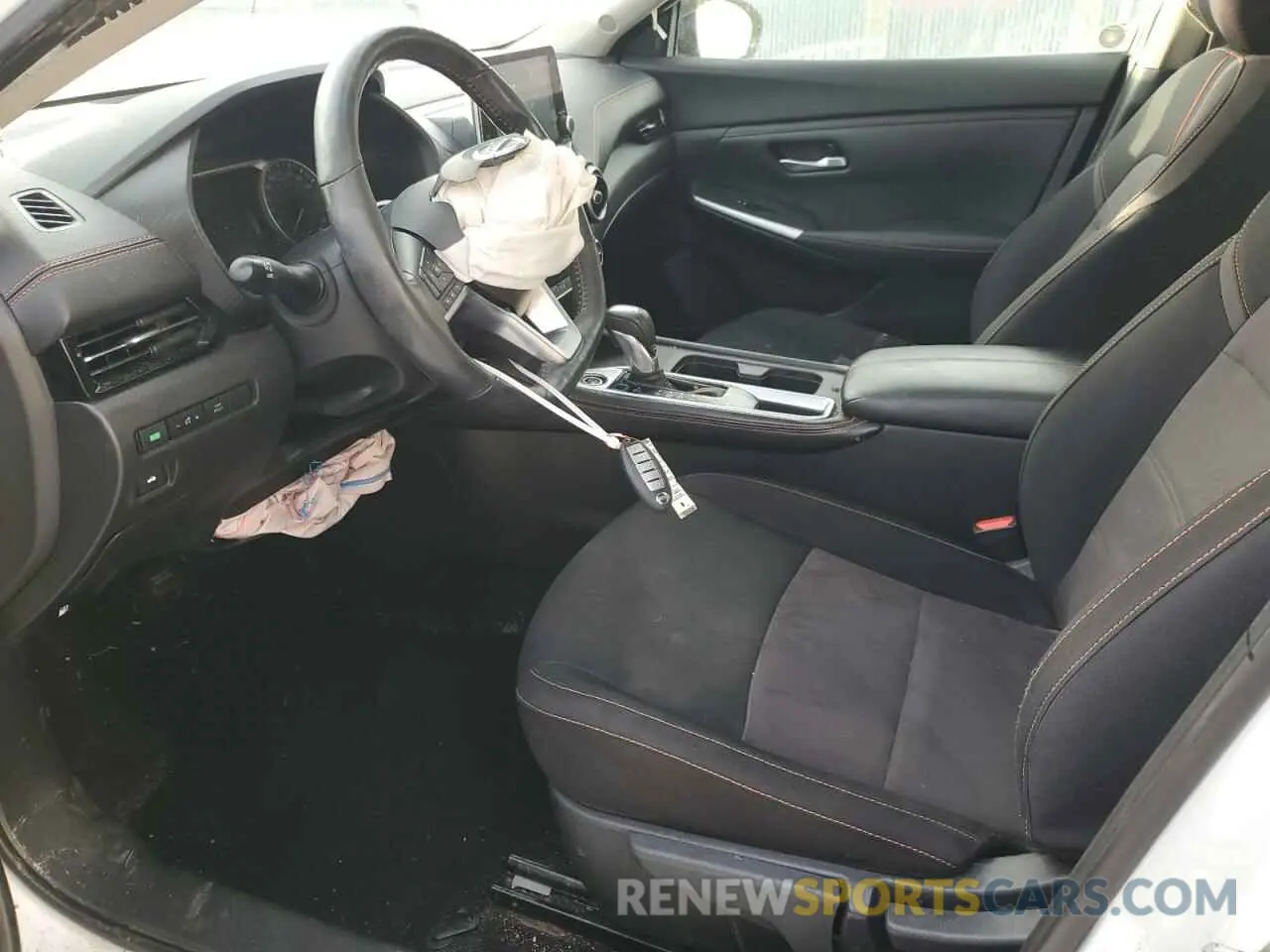 7 fotografías del automóvil dañado 3N1AB8DV7MY212590 NISSAN SENTRA 2021