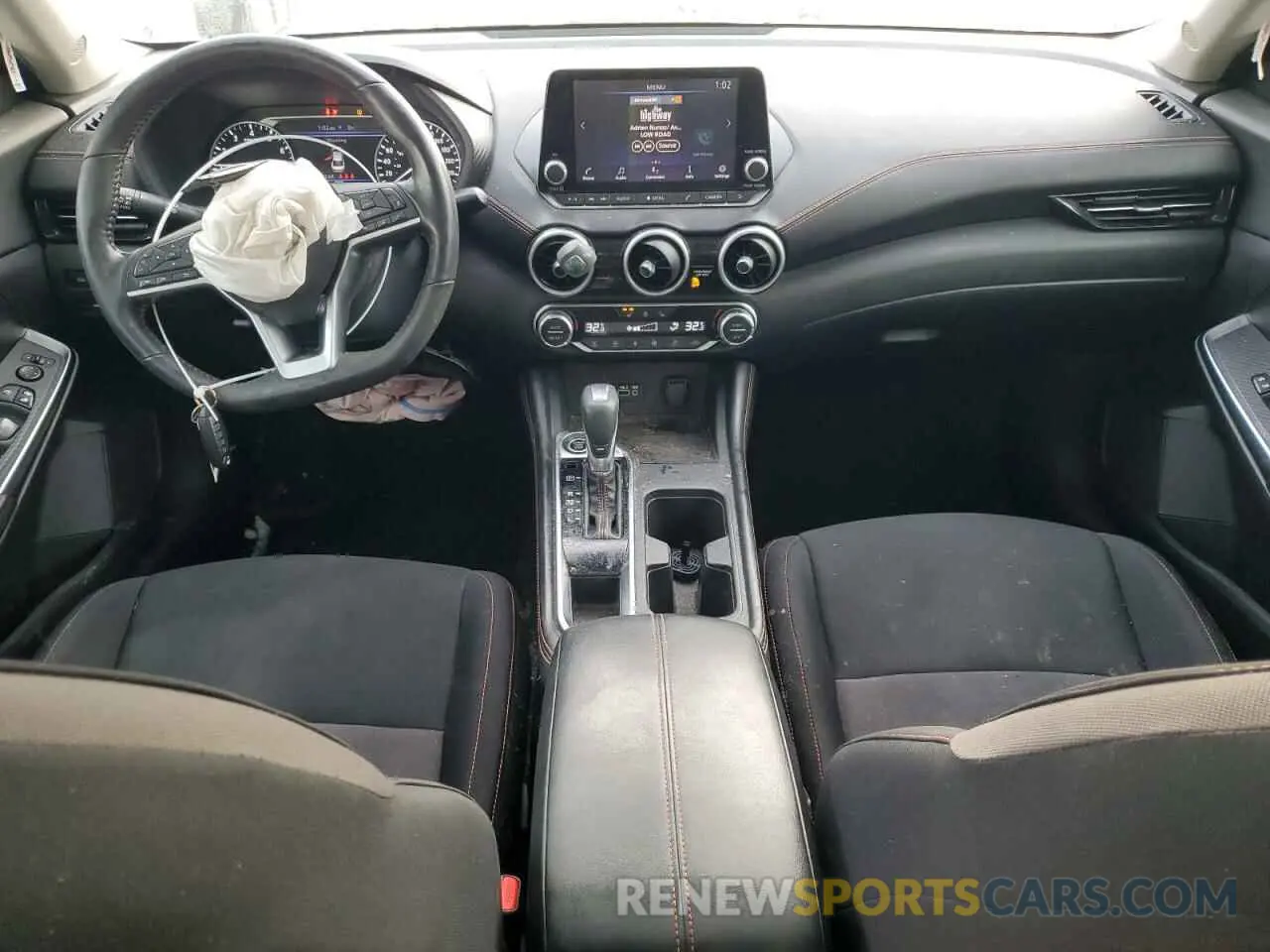 8 fotografías del automóvil dañado 3N1AB8DV7MY212590 NISSAN SENTRA 2021