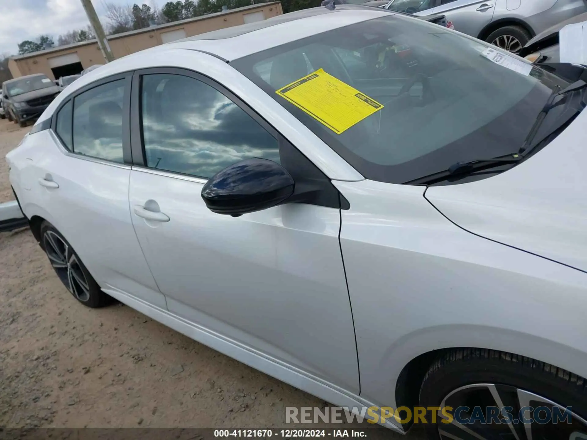 14 fotografías del automóvil dañado 3N1AB8DV7MY271767 NISSAN SENTRA 2021