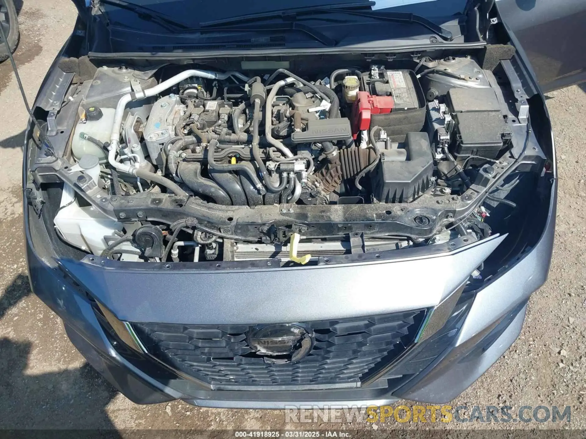 10 fotografías del automóvil dañado 3N1AB8DV7MY288973 NISSAN SENTRA 2021