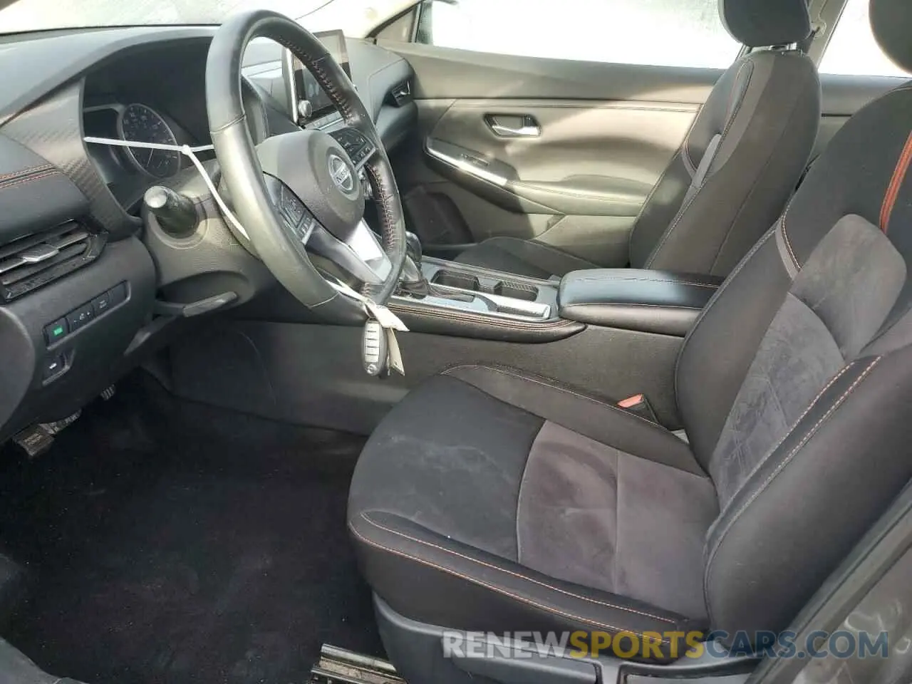 7 fotografías del automóvil dañado 3N1AB8DV7MY321910 NISSAN SENTRA 2021
