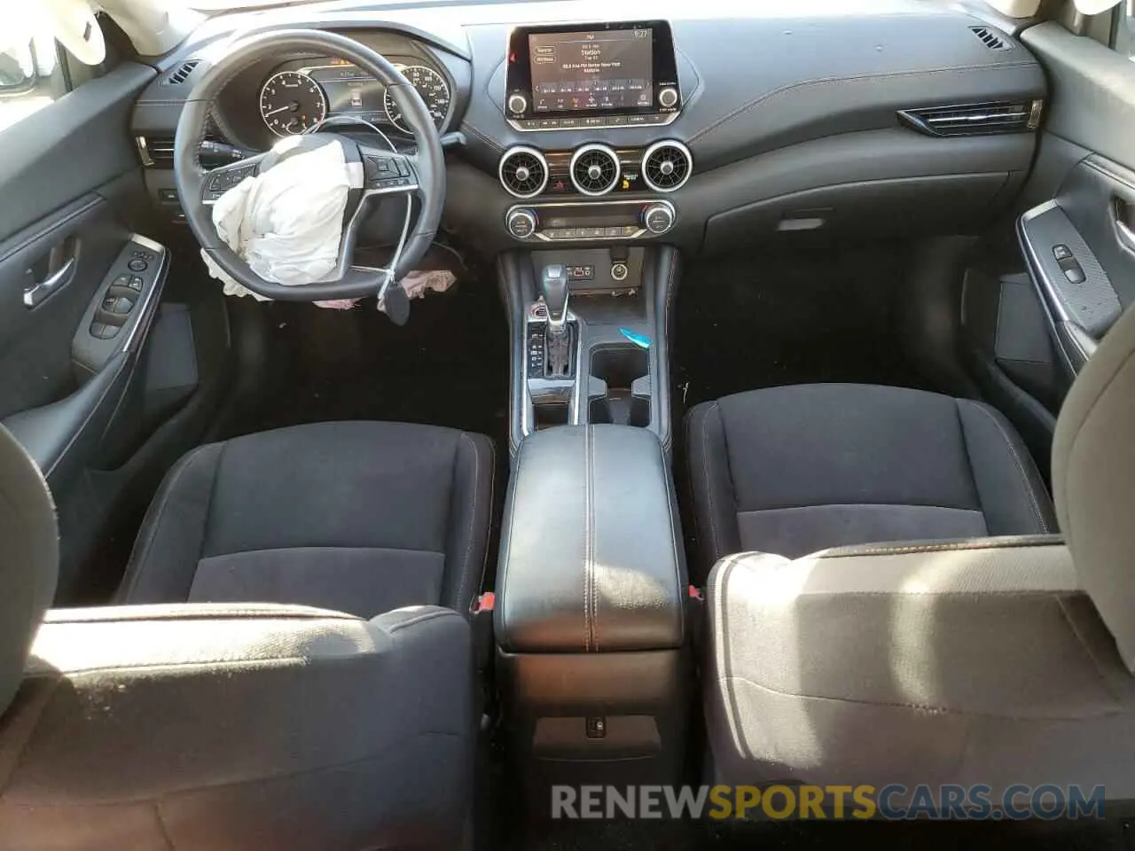 8 fotografías del automóvil dañado 3N1AB8DV8MY210783 NISSAN SENTRA 2021