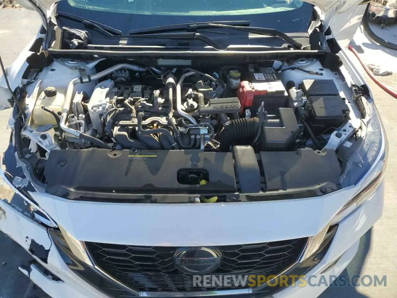 11 fotografías del automóvil dañado 3N1AB8DV8MY259921 NISSAN SENTRA 2021
