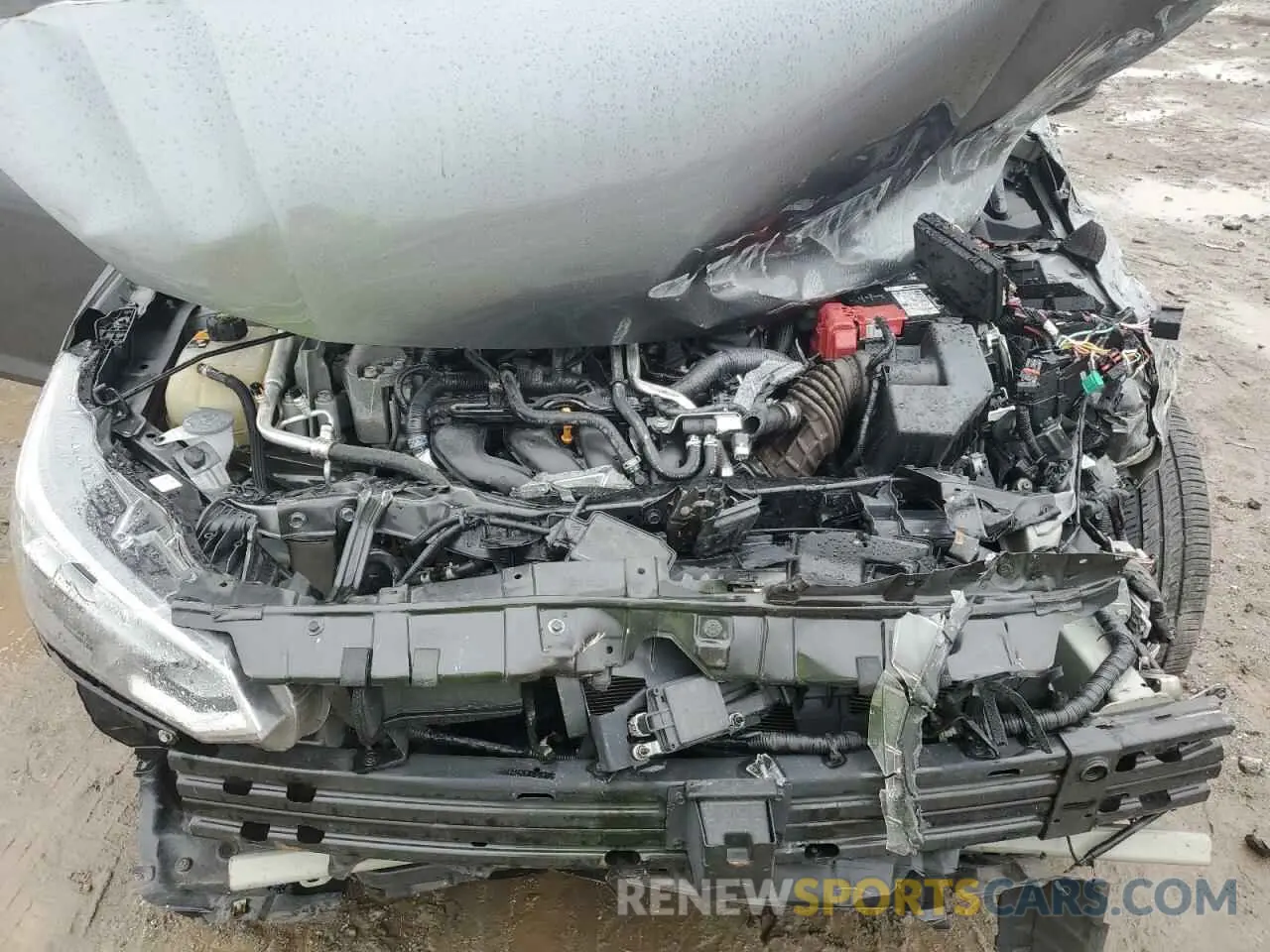 11 fotografías del automóvil dañado 3N1AB8DV8MY264701 NISSAN SENTRA 2021