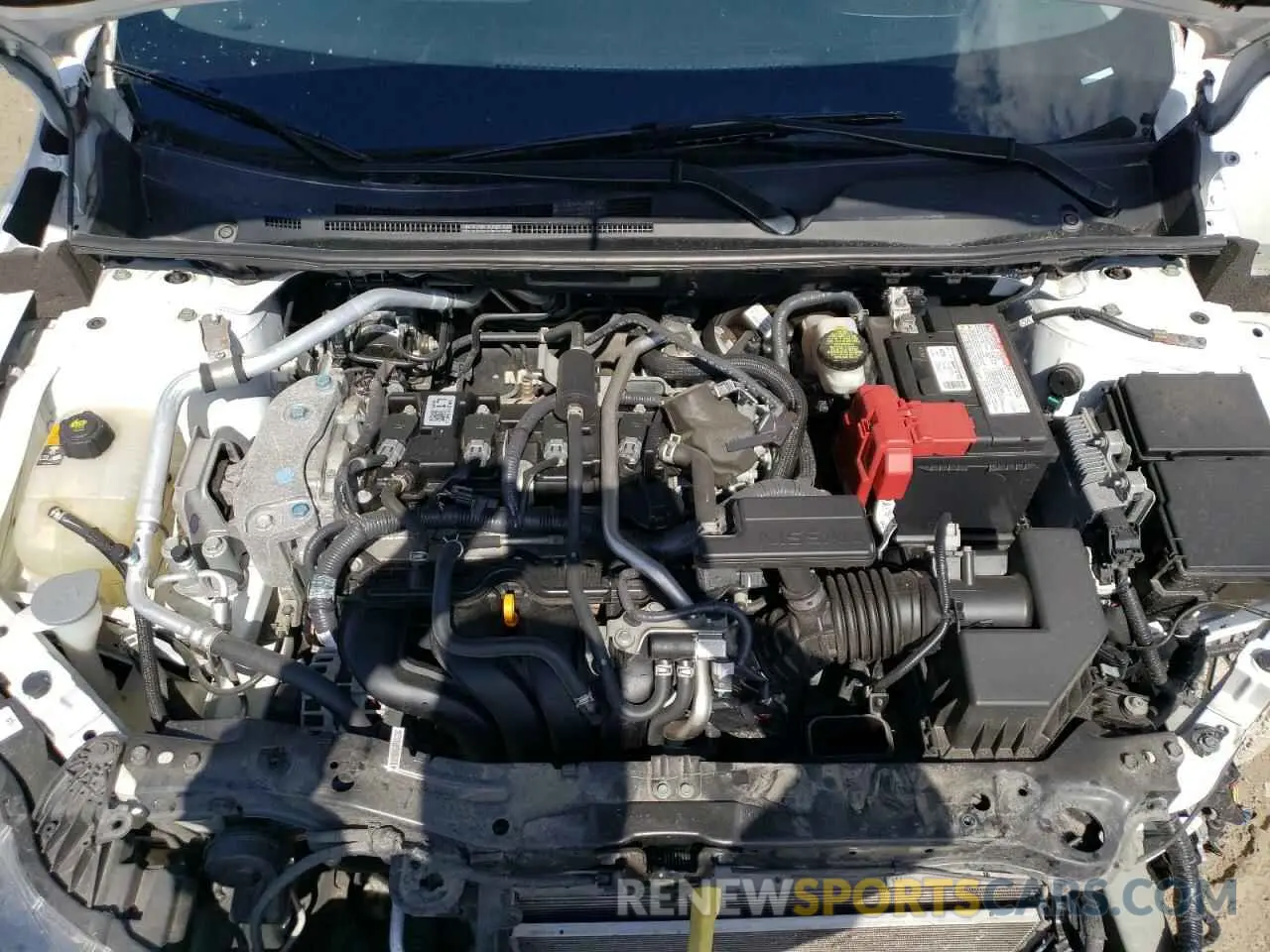 11 fotografías del automóvil dañado 3N1AB8DV8MY305098 NISSAN SENTRA 2021